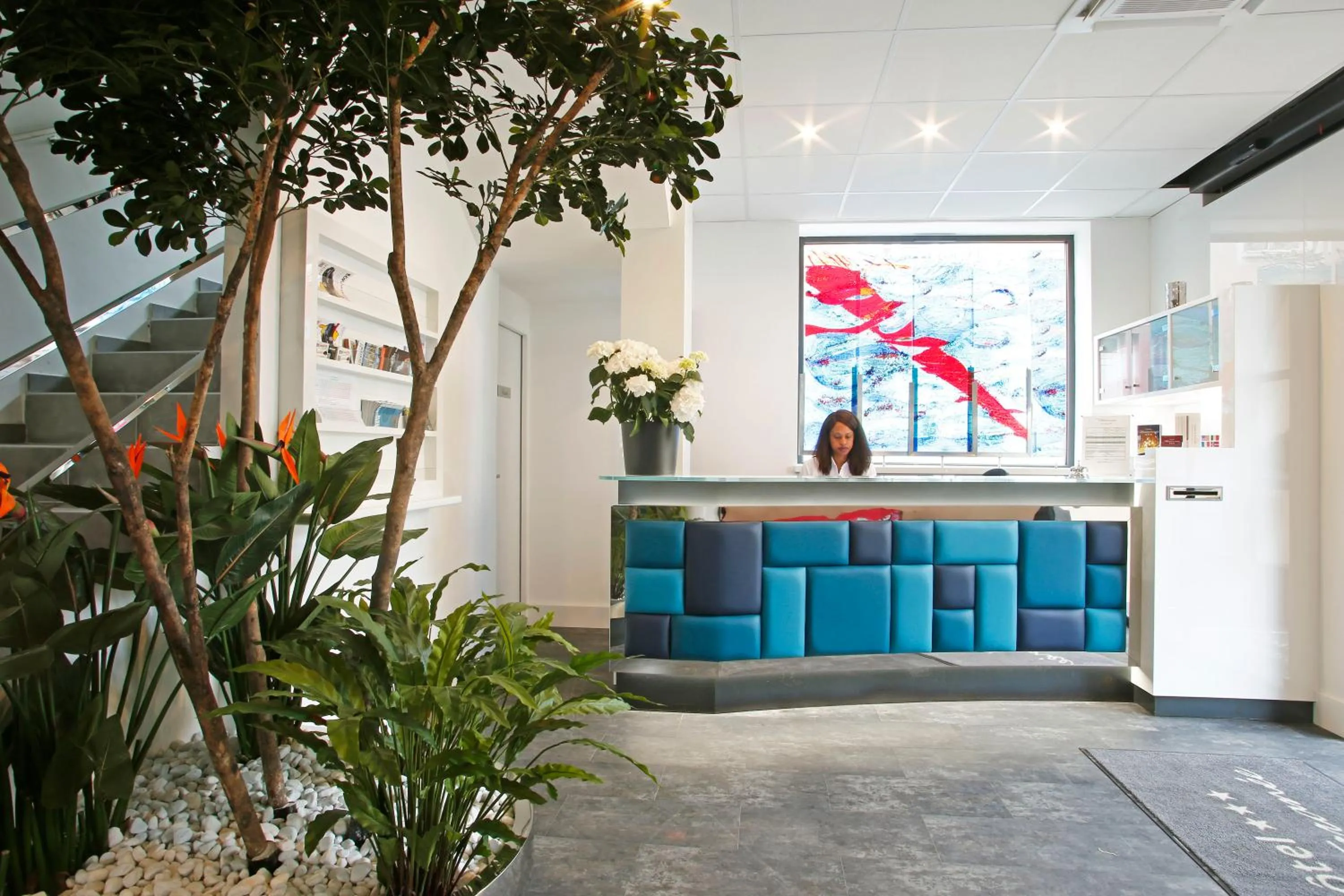 Lobby or reception in Hôtel Méditerranée