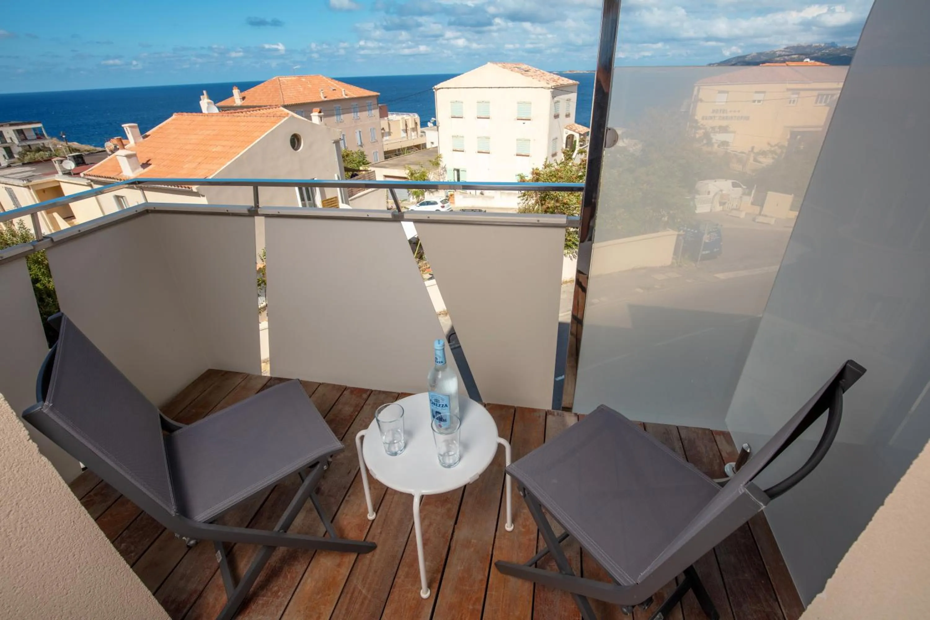 Balcony/Terrace in Hôtel Méditerranée