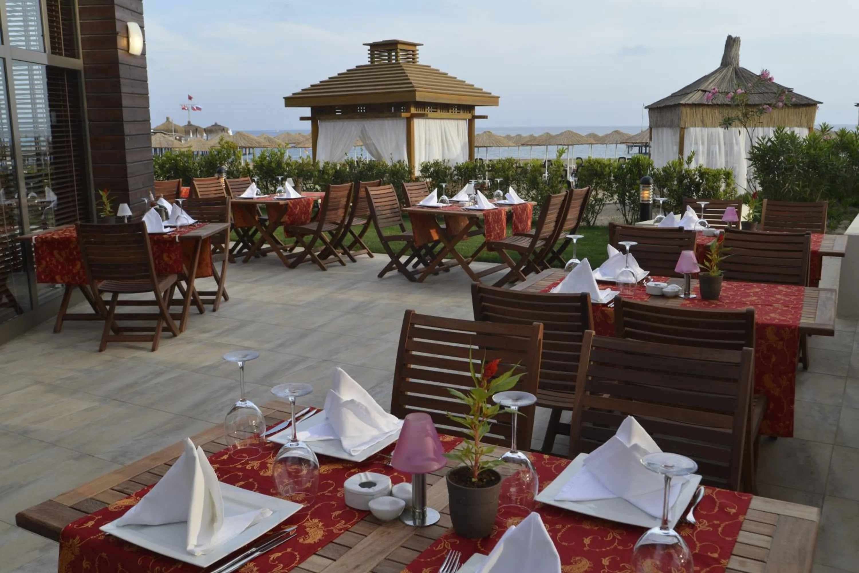 Food and drinks in Baia Lara Hotel