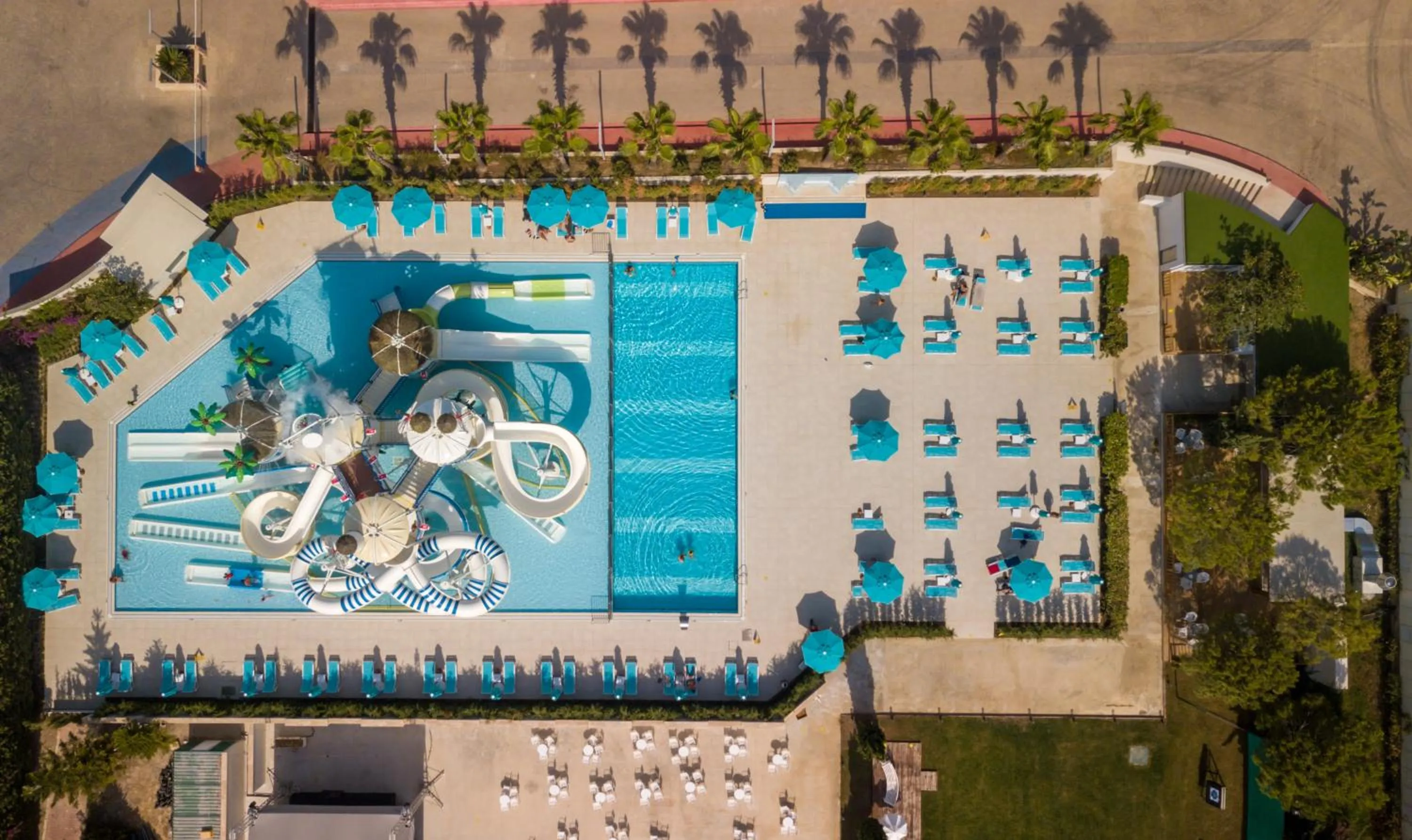 Bird's eye view in Baia Lara Hotel
