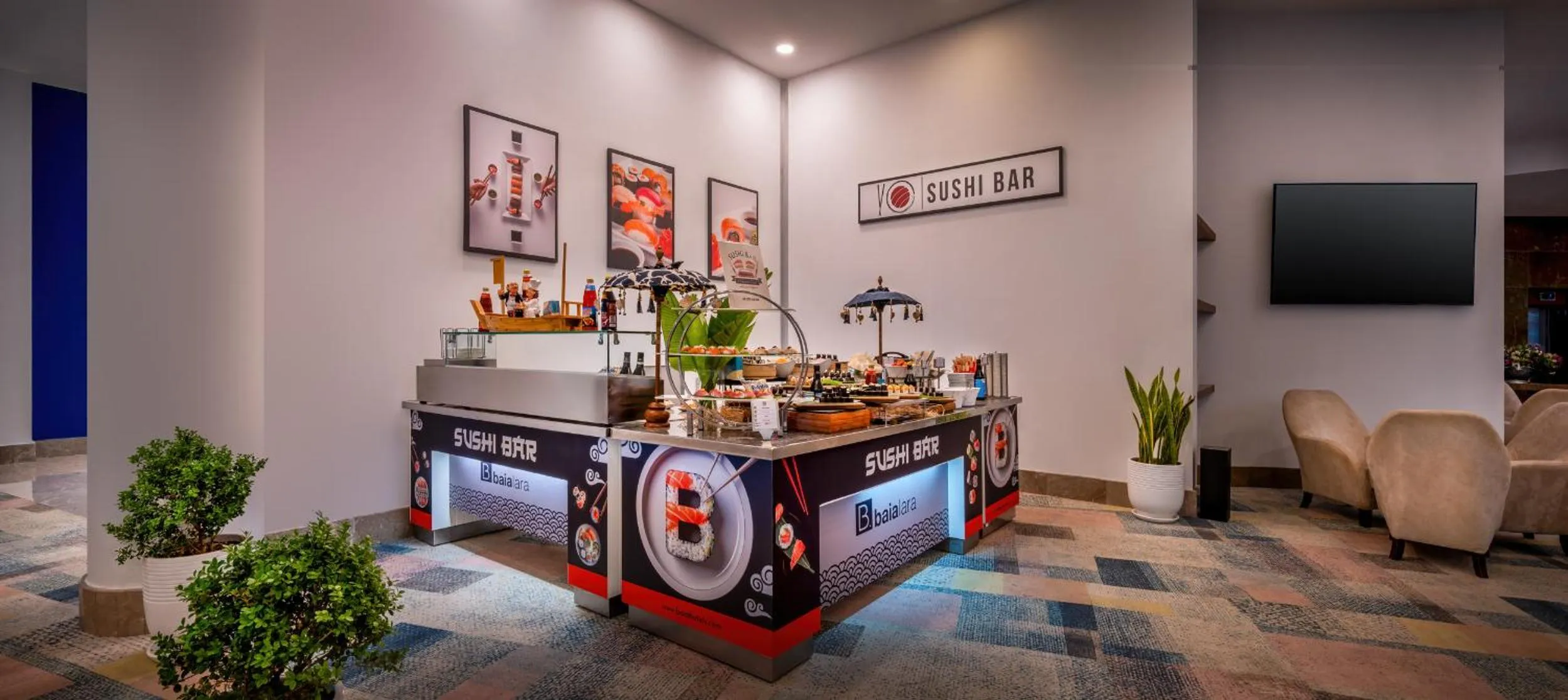 Food and drinks in Baia Lara Hotel