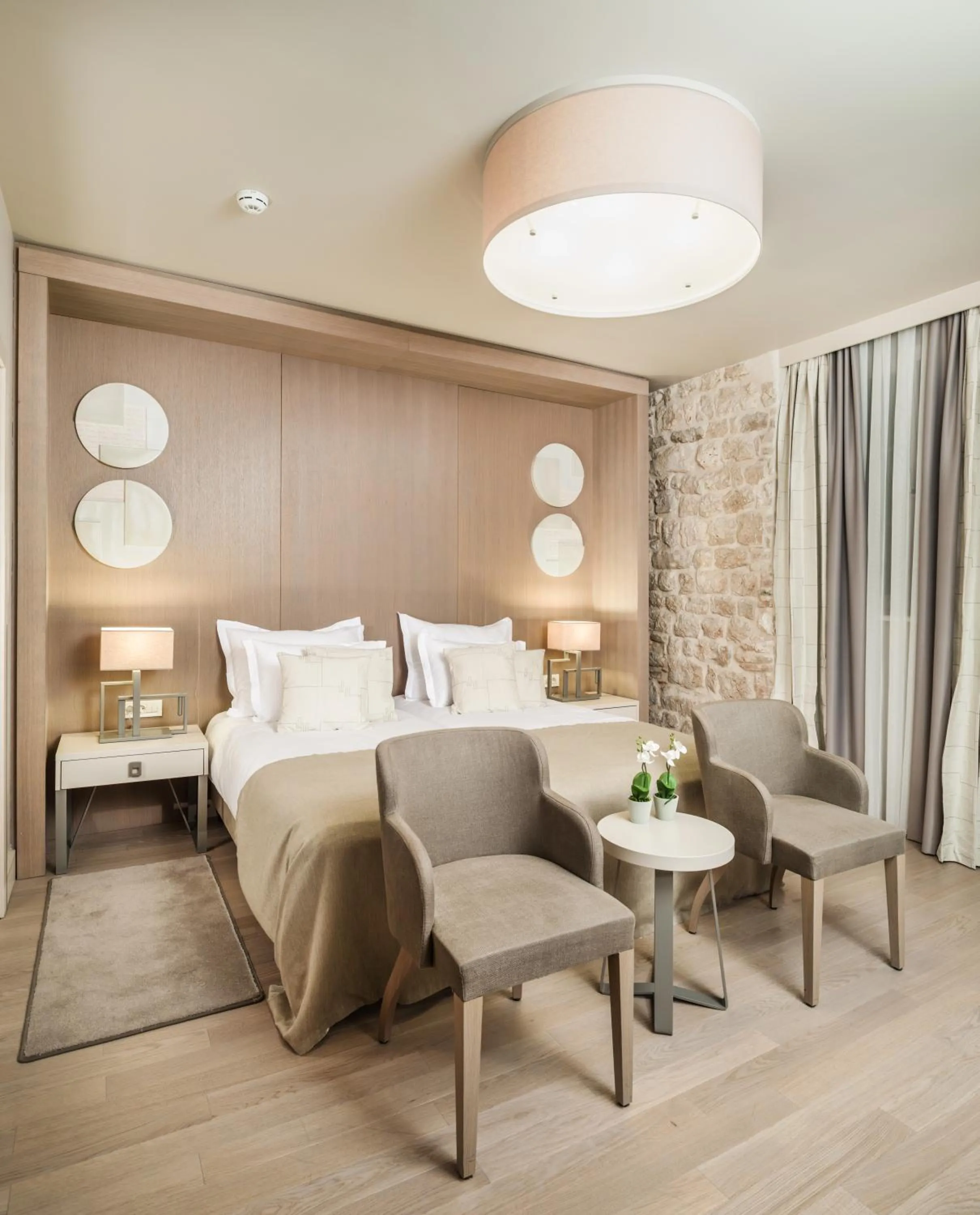 Bed in Art Hotel Kalelarga