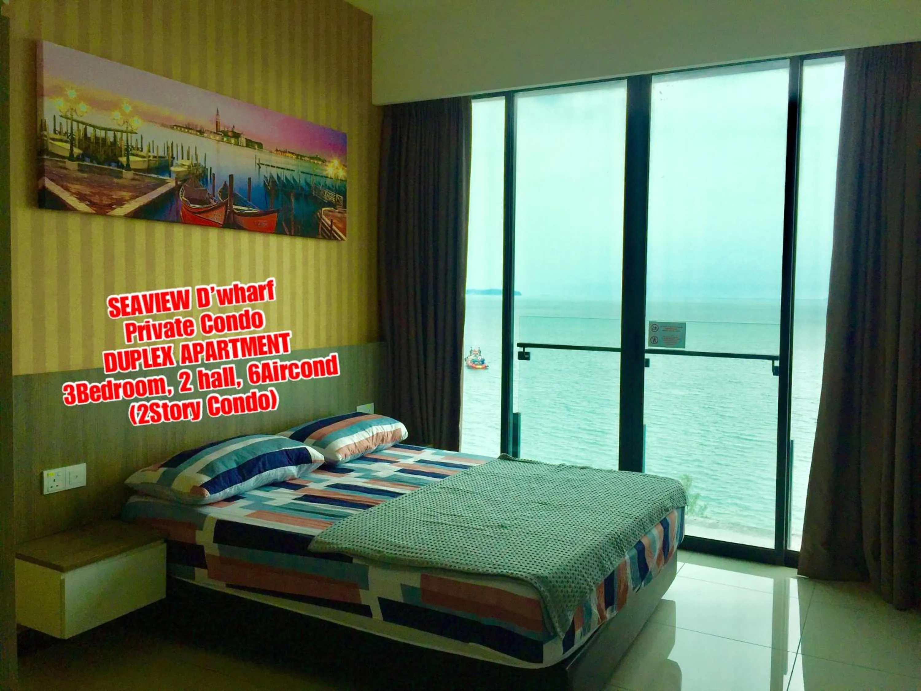 Bed in D Wharf Port Dickson Private Condo Waterfront