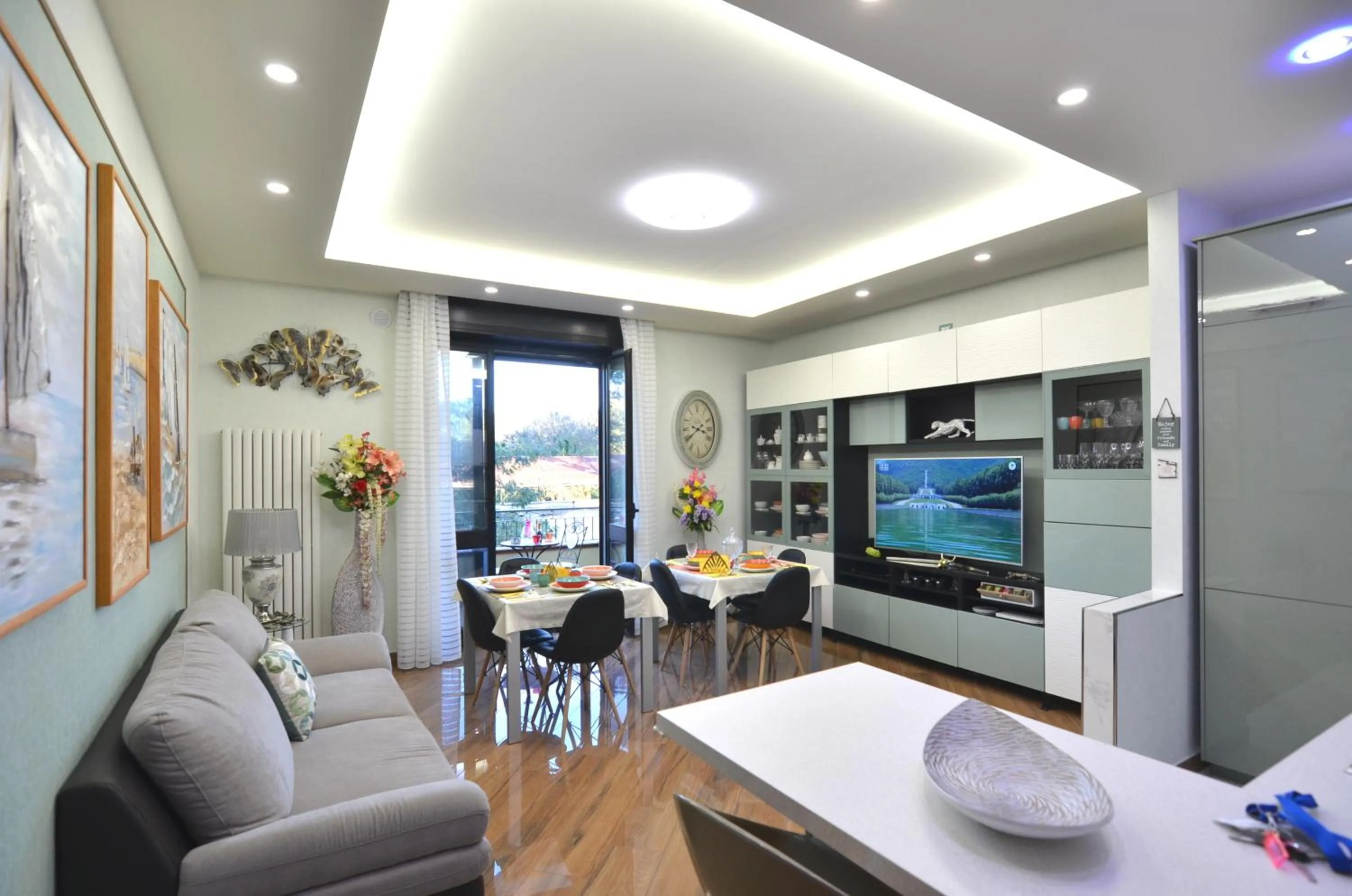 Living room in Caserta Deluxe