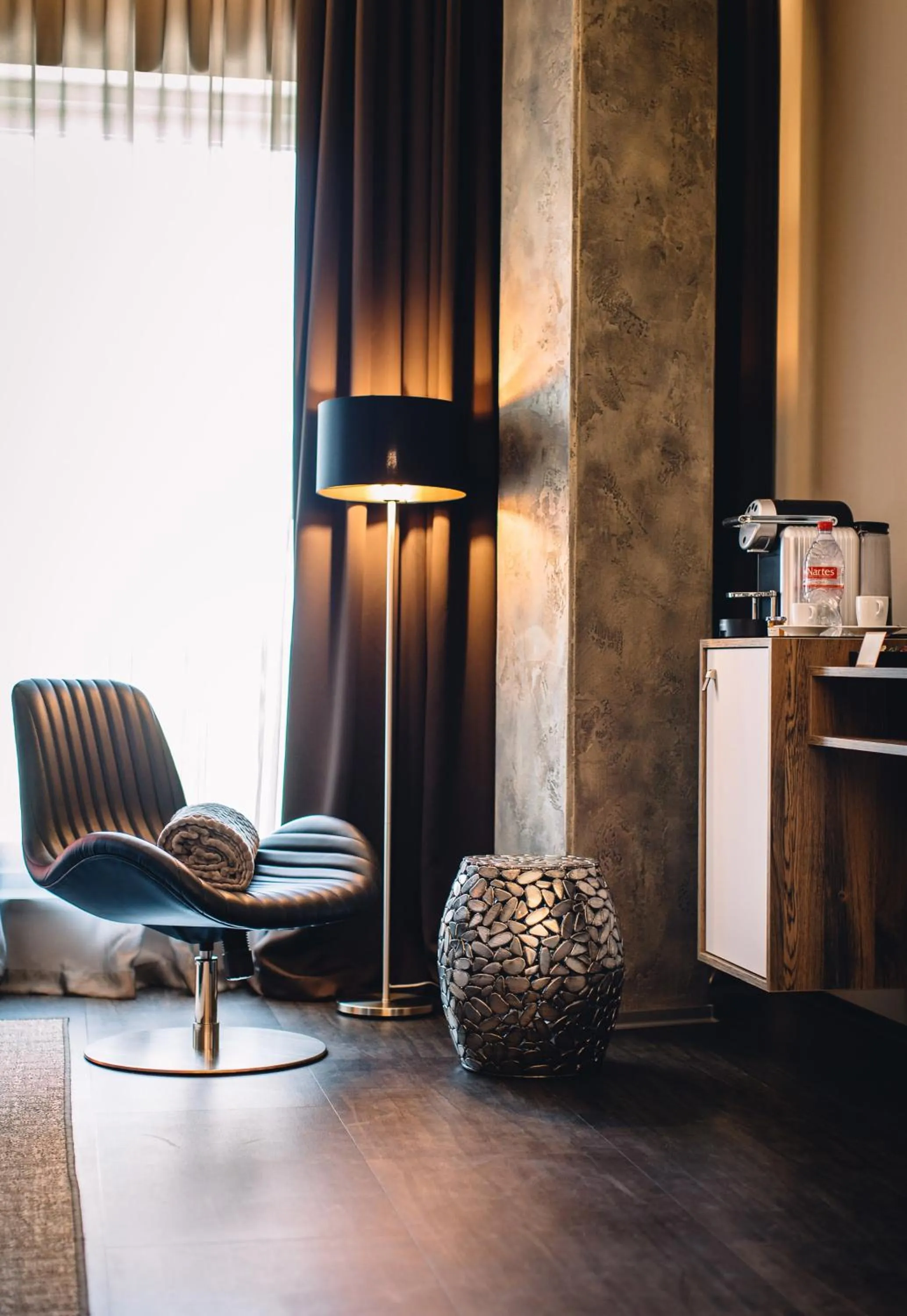 Seating area in NUTREND World