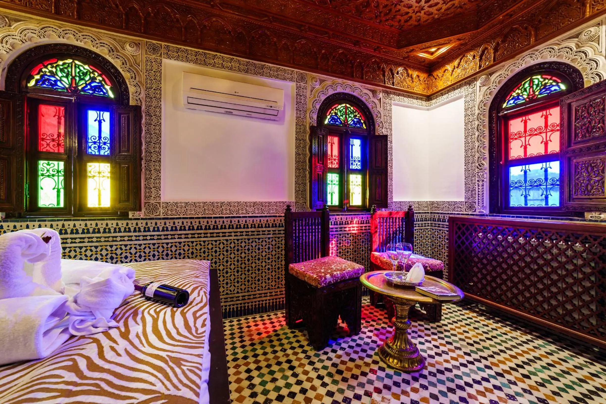 Bedroom in Riad Rcif & Spa Originale