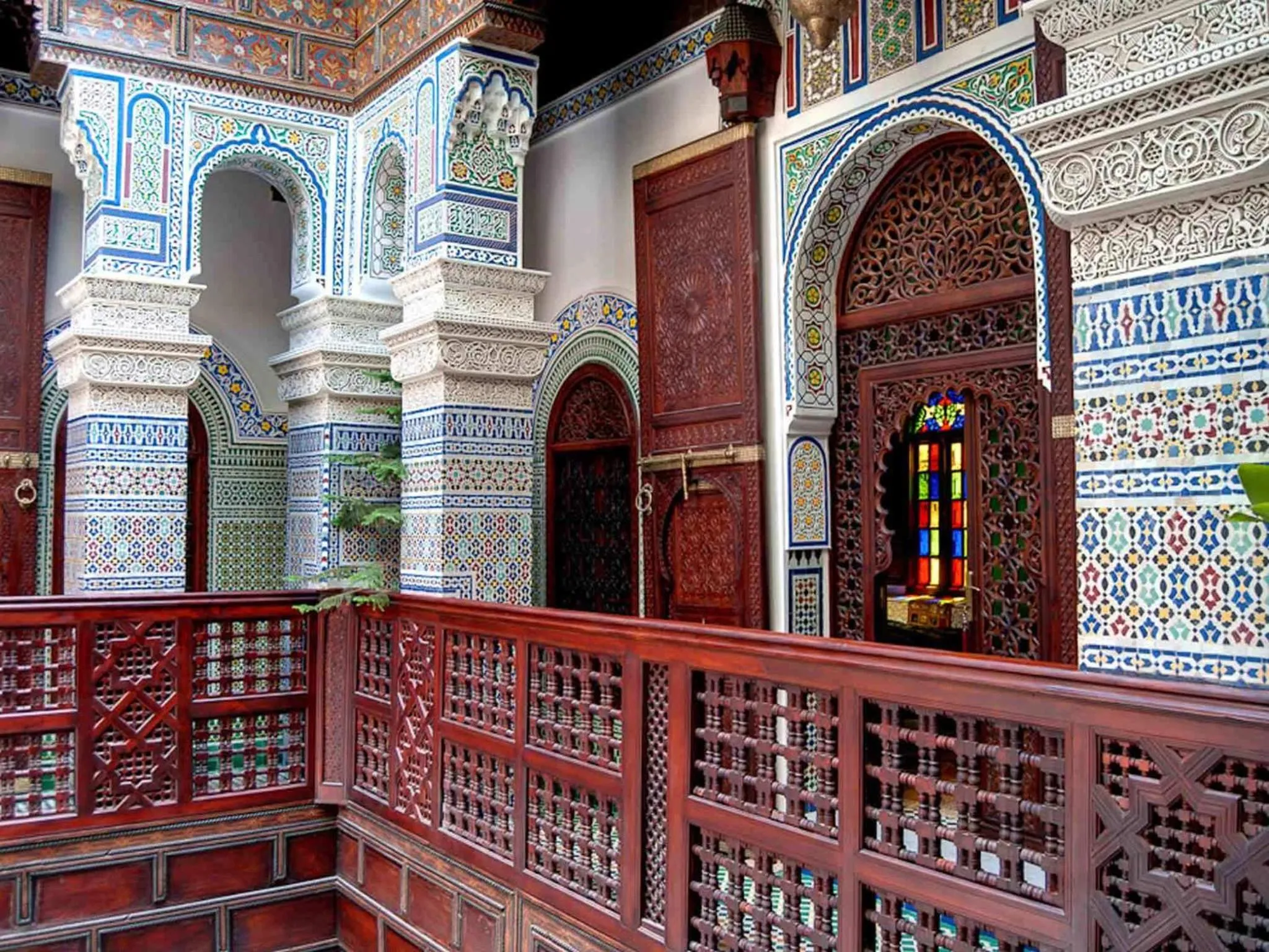 Balcony/Terrace in Riad Rcif & Spa Originale