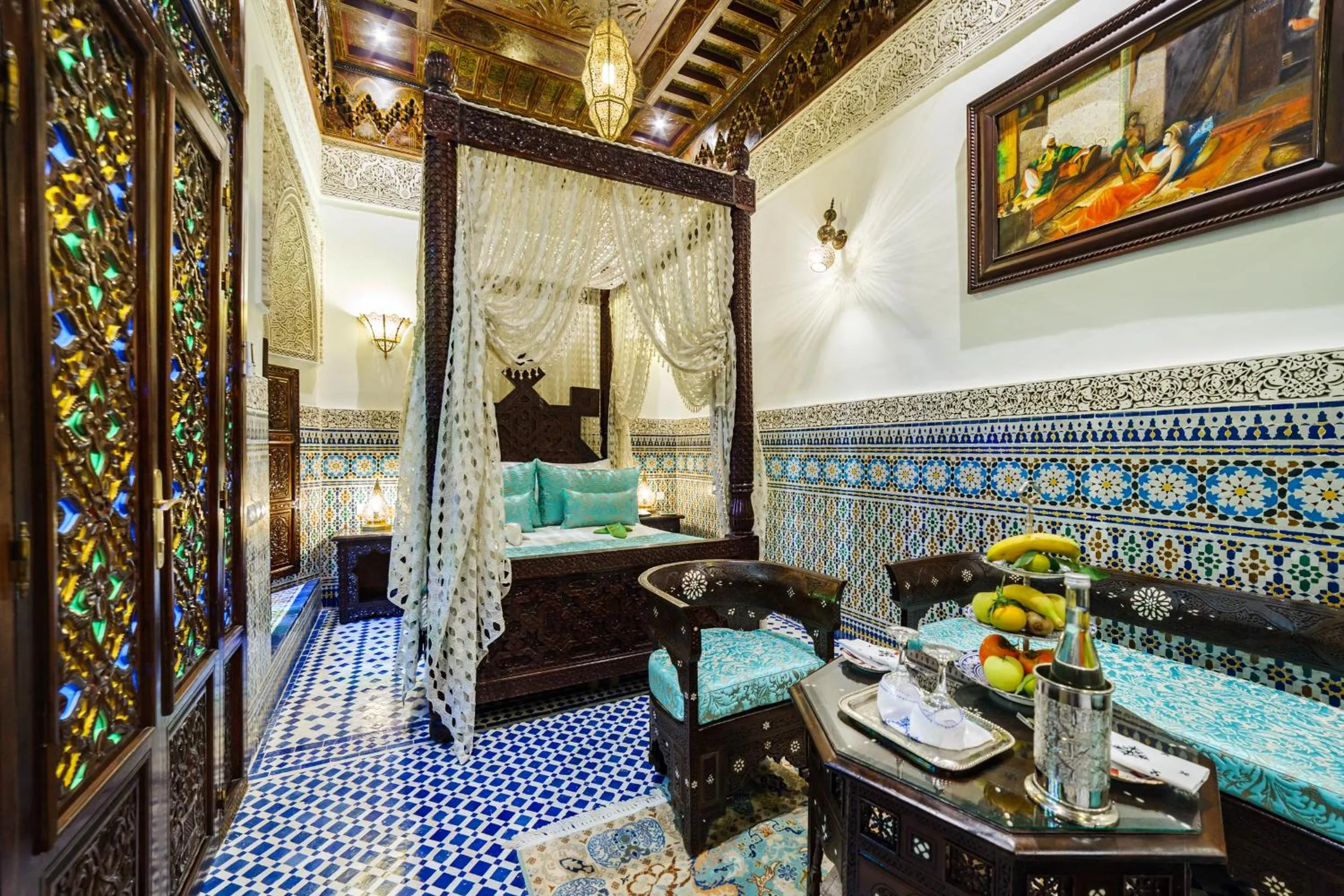 Bedroom in Riad Rcif & Spa Originale