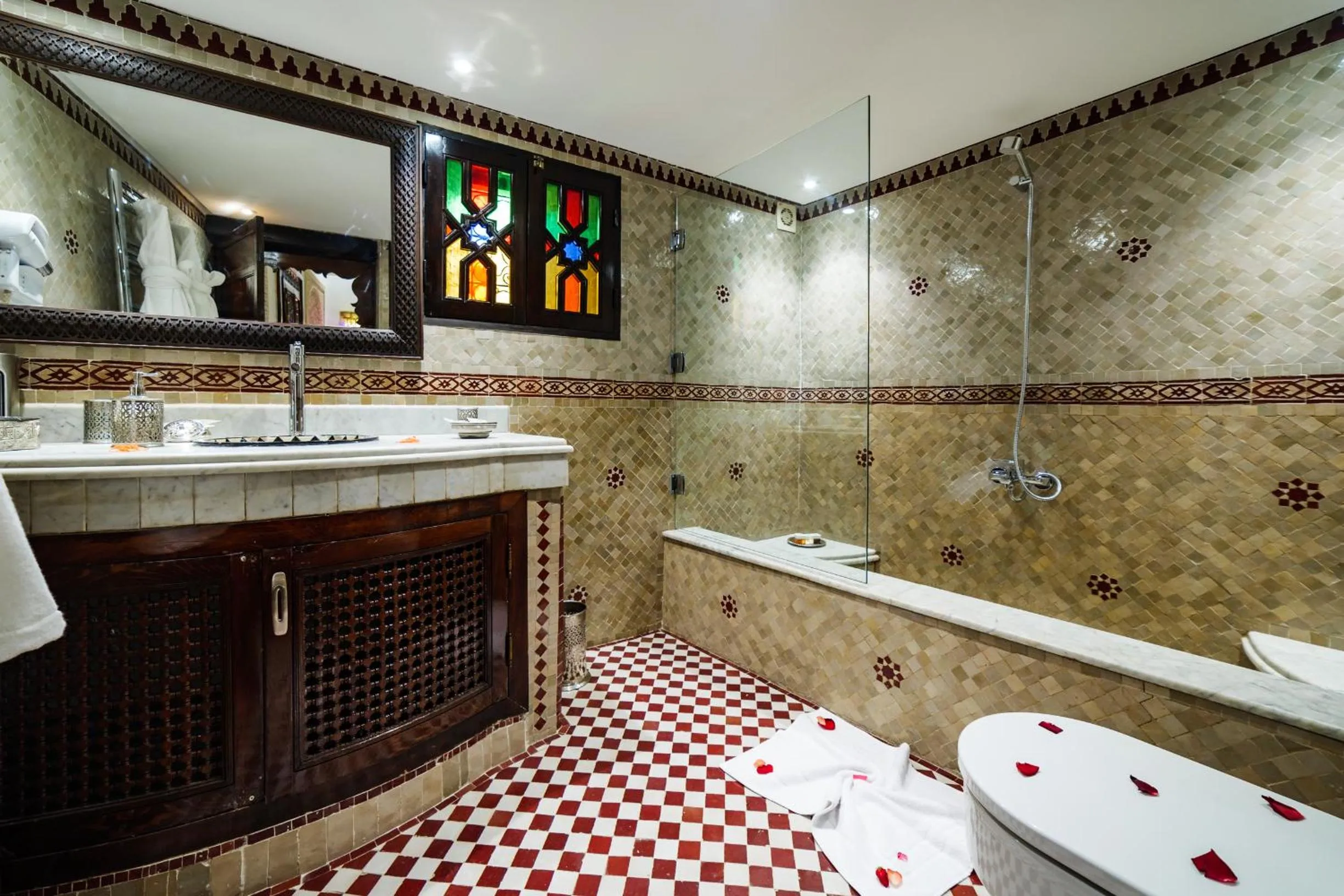 Bathroom in Riad Rcif & Spa Originale