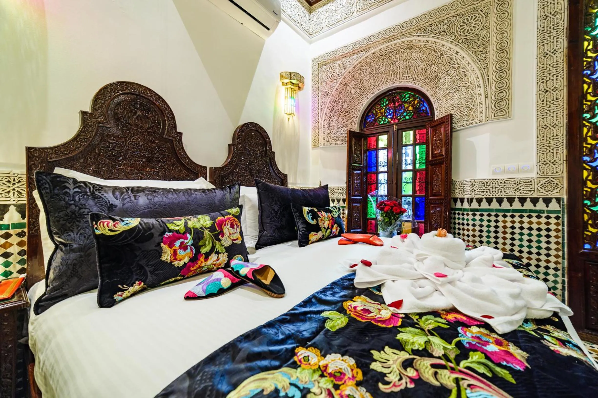 Bedroom, Bed in Riad Rcif & Spa Originale