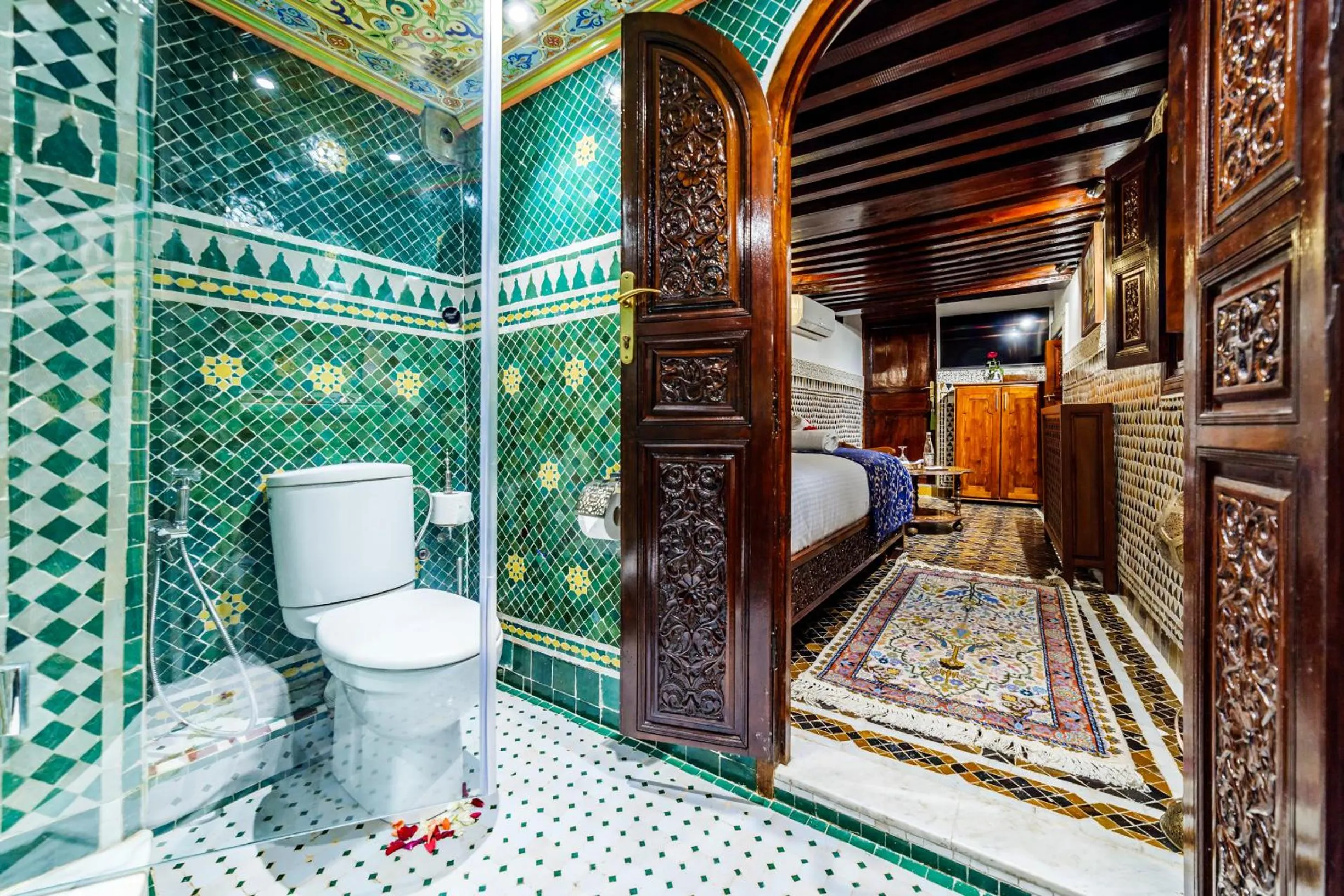 Bathroom in Riad Rcif & Spa Originale