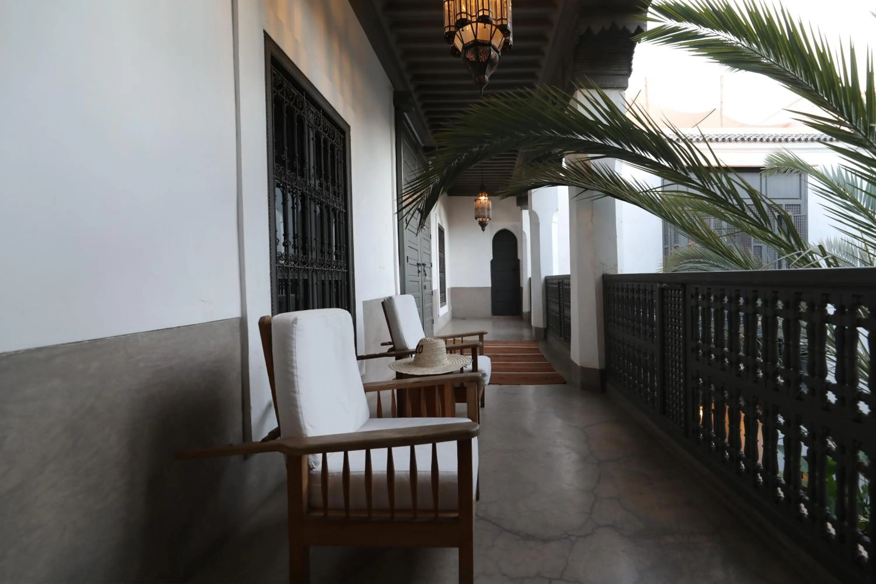 Balcony/Terrace in Riad Zaouia 44