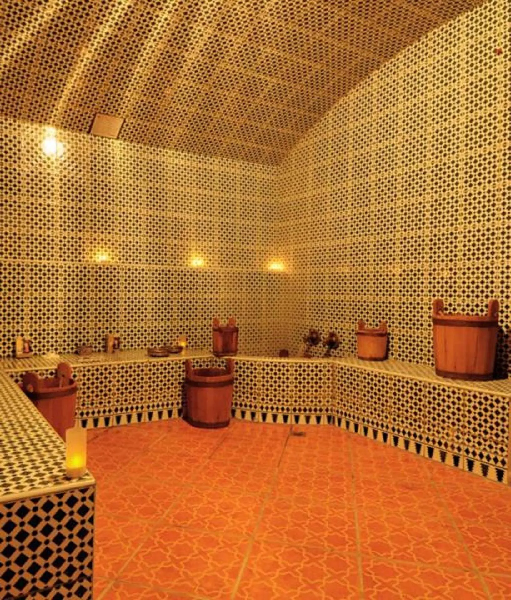 Sauna in Perla Hôtel