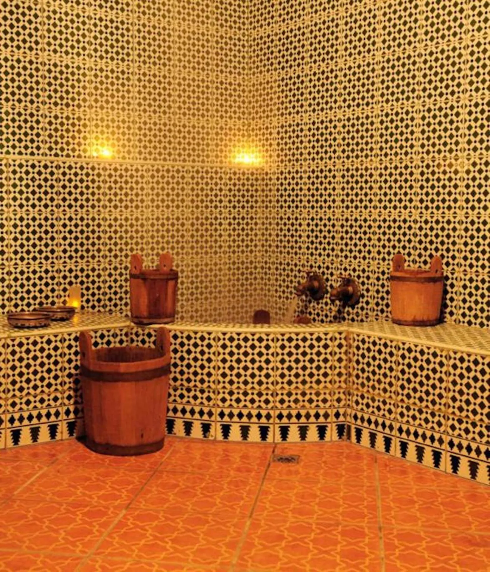 Sauna in Perla Hôtel