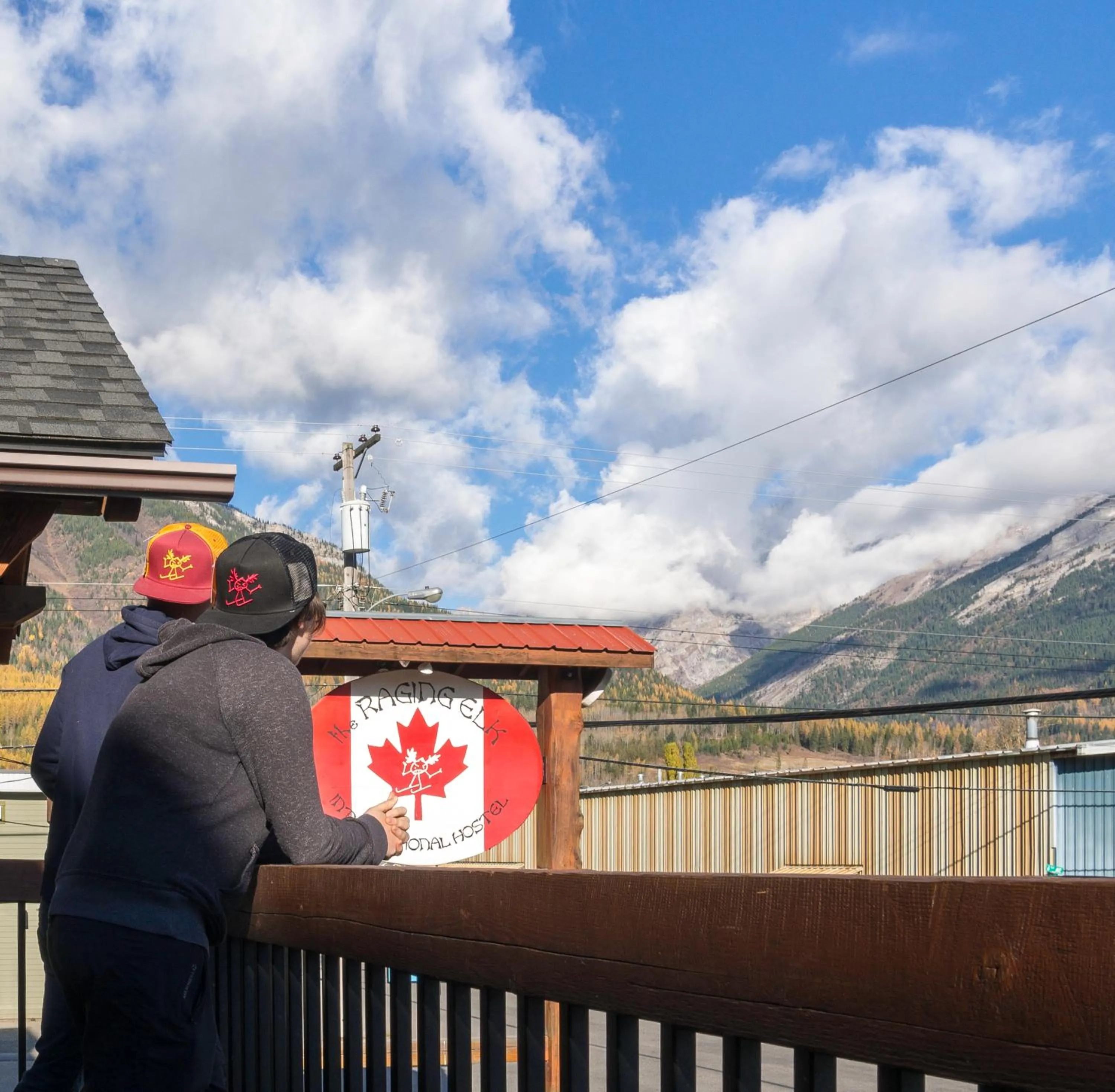 People in The Raging Elk Adventure Lodging