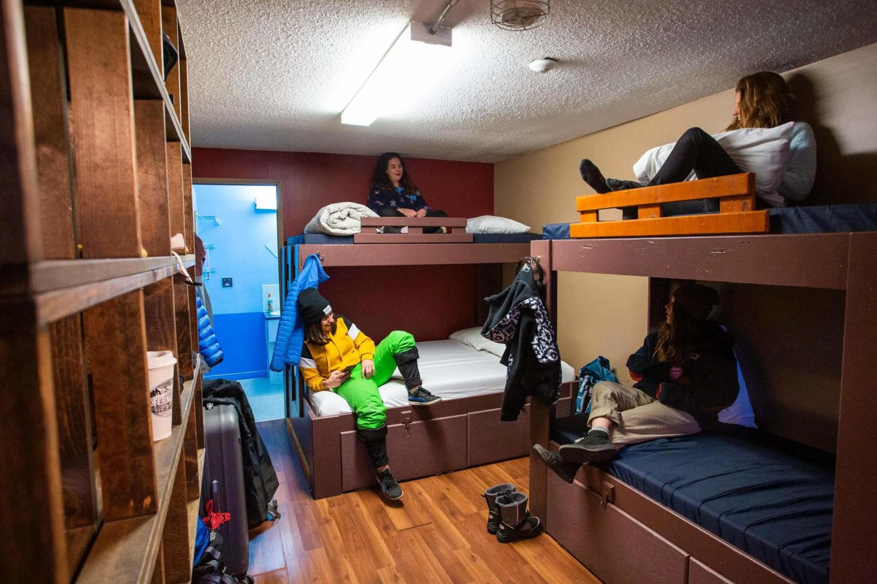 bunk bed, Bed in The Raging Elk Adventure Lodging