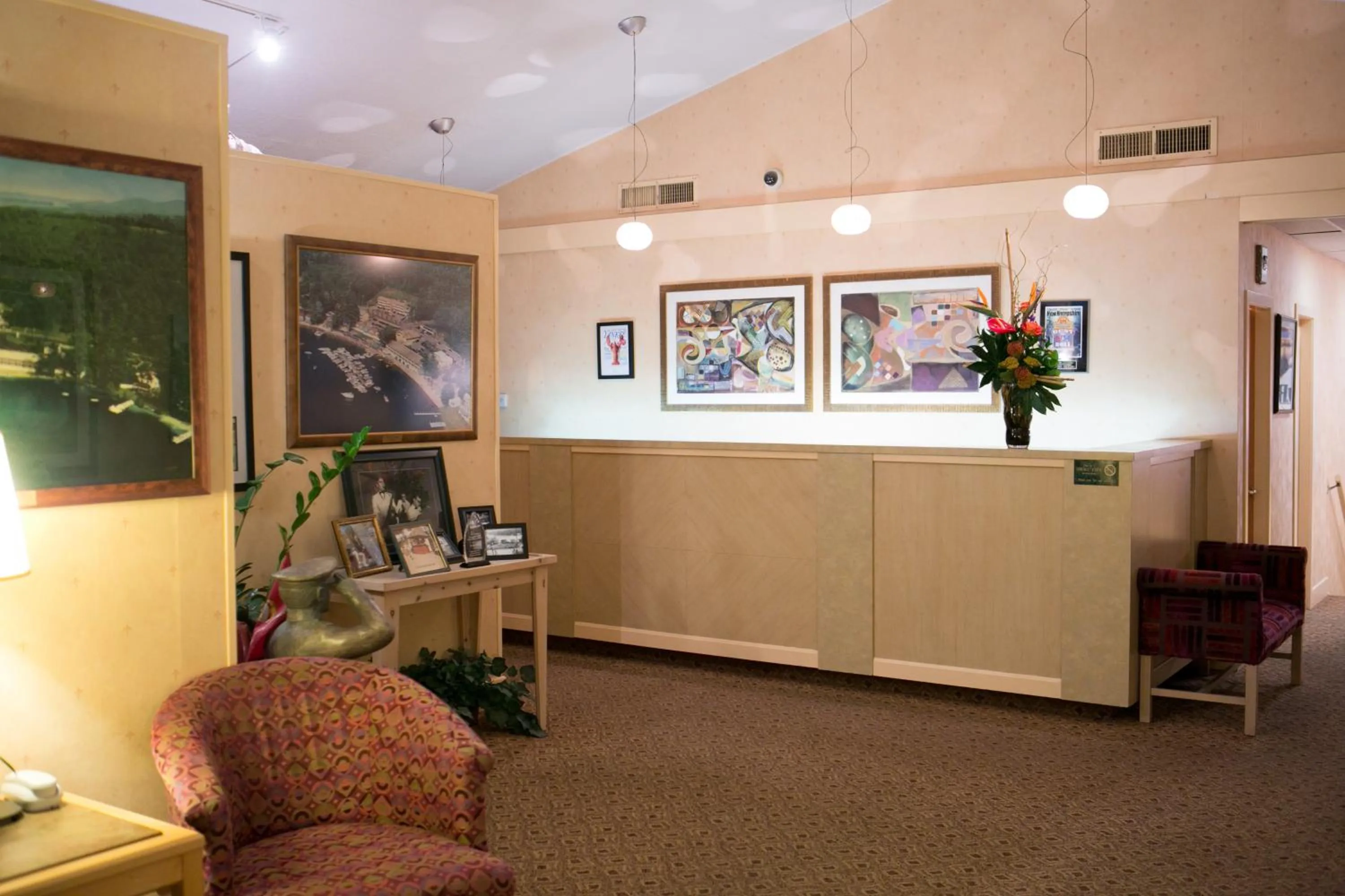 Communal lounge/ TV room in NASWA Resort