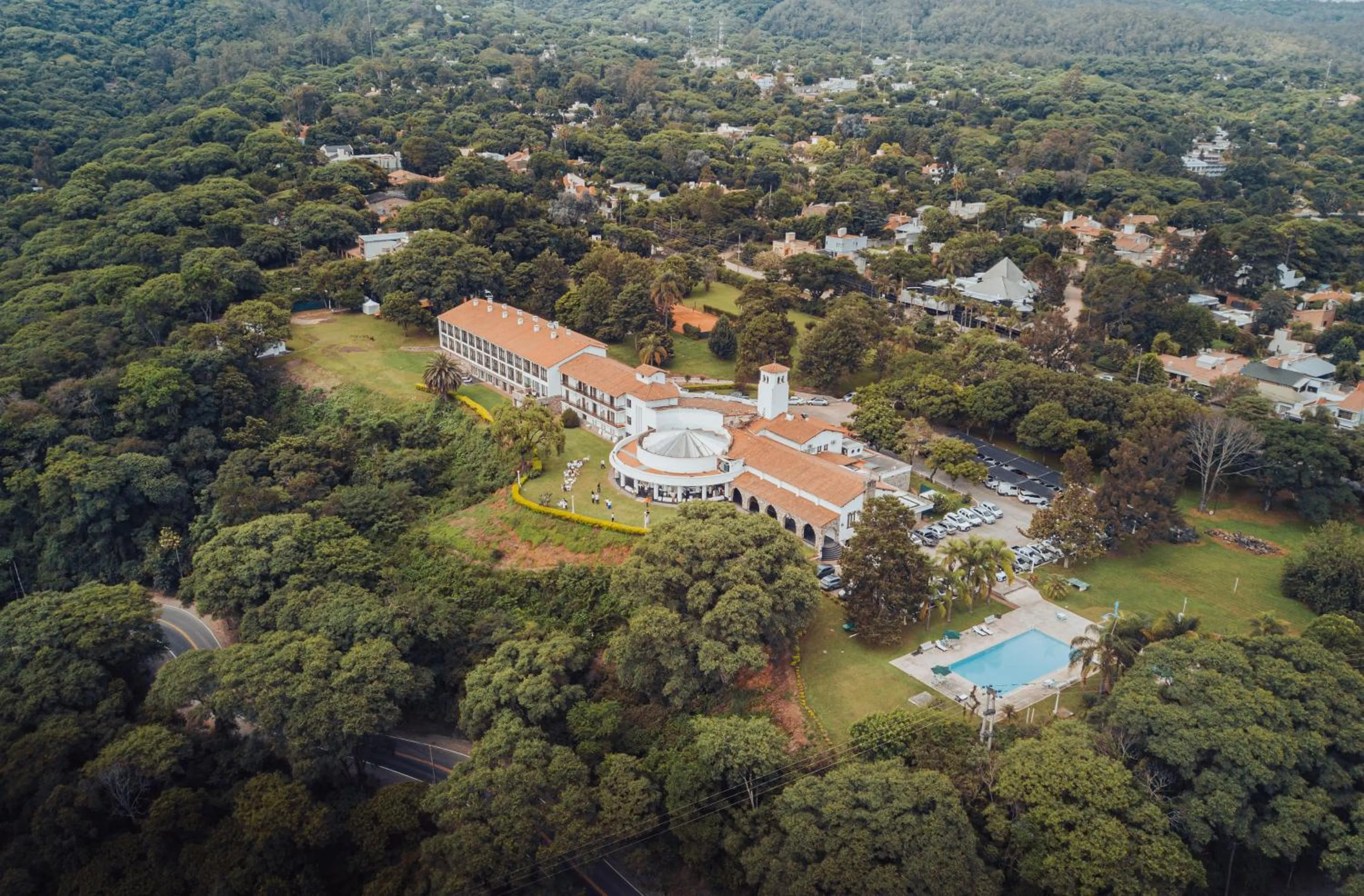 Bird's eye view in Altos de la Viña, Wine Hotel & Spa