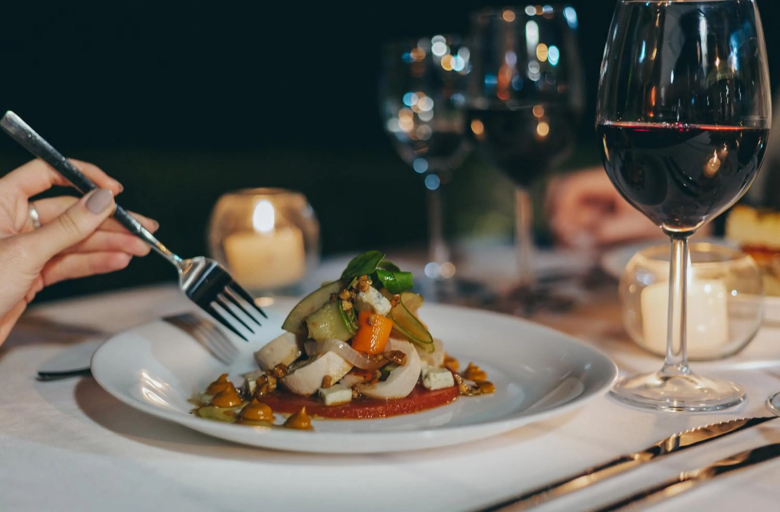 Restaurant/places to eat in Altos de la Viña, Wine Hotel & Spa