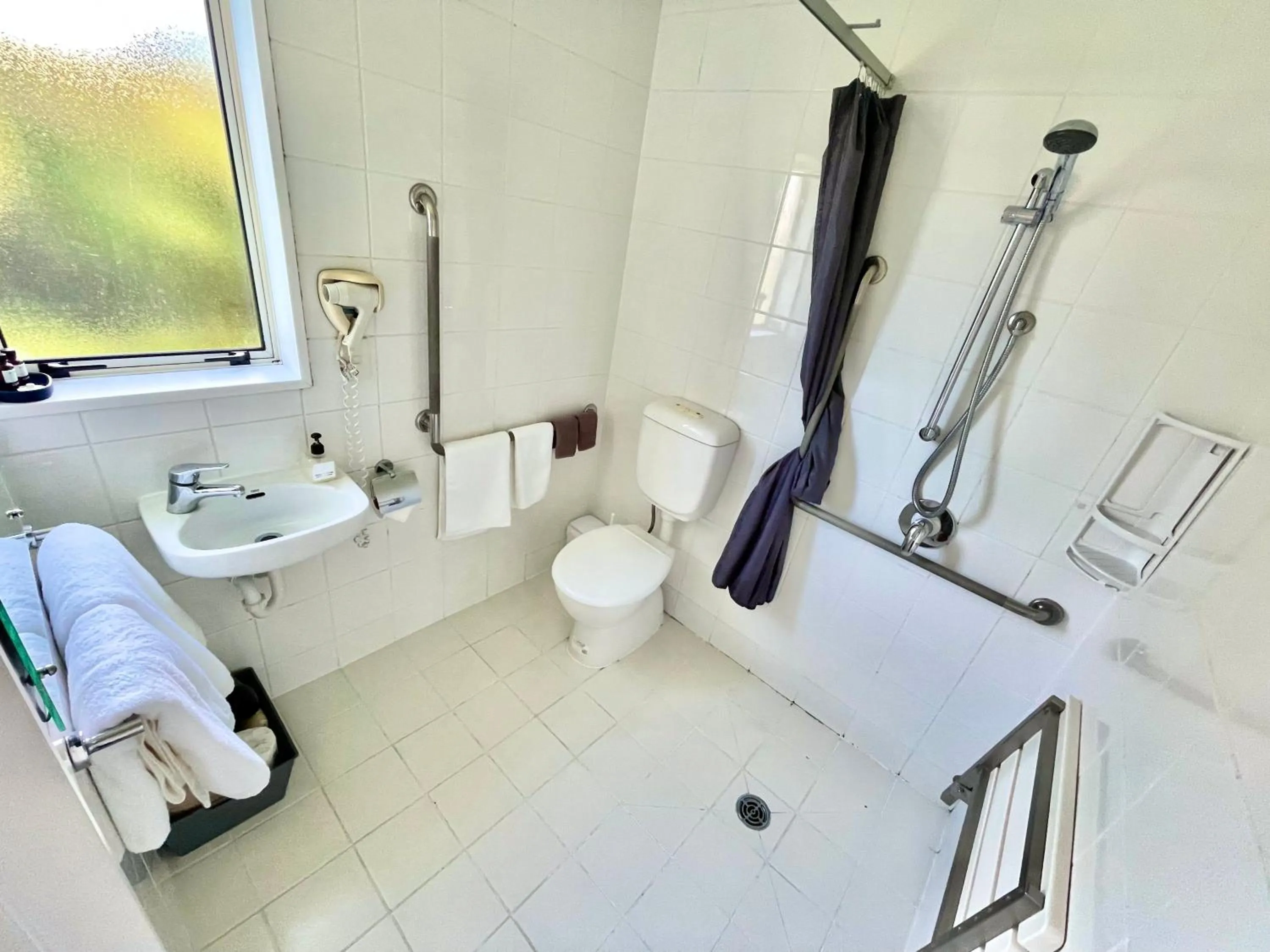 Facility for disabled guests in Amalfi Motor Lodge