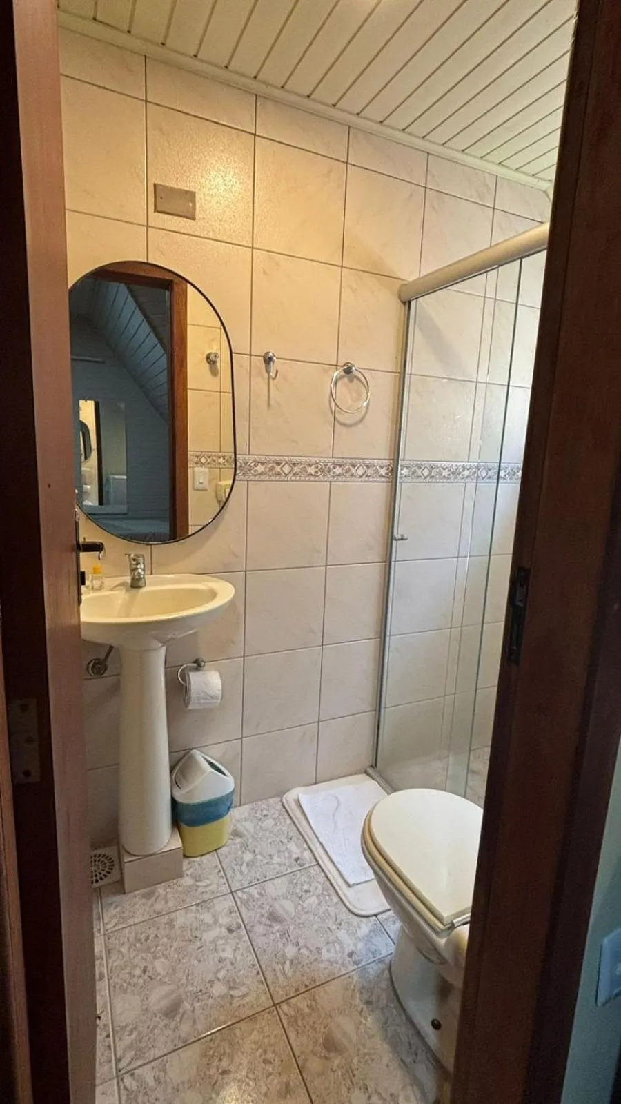 Bathroom in Hotel Pousada do Mel