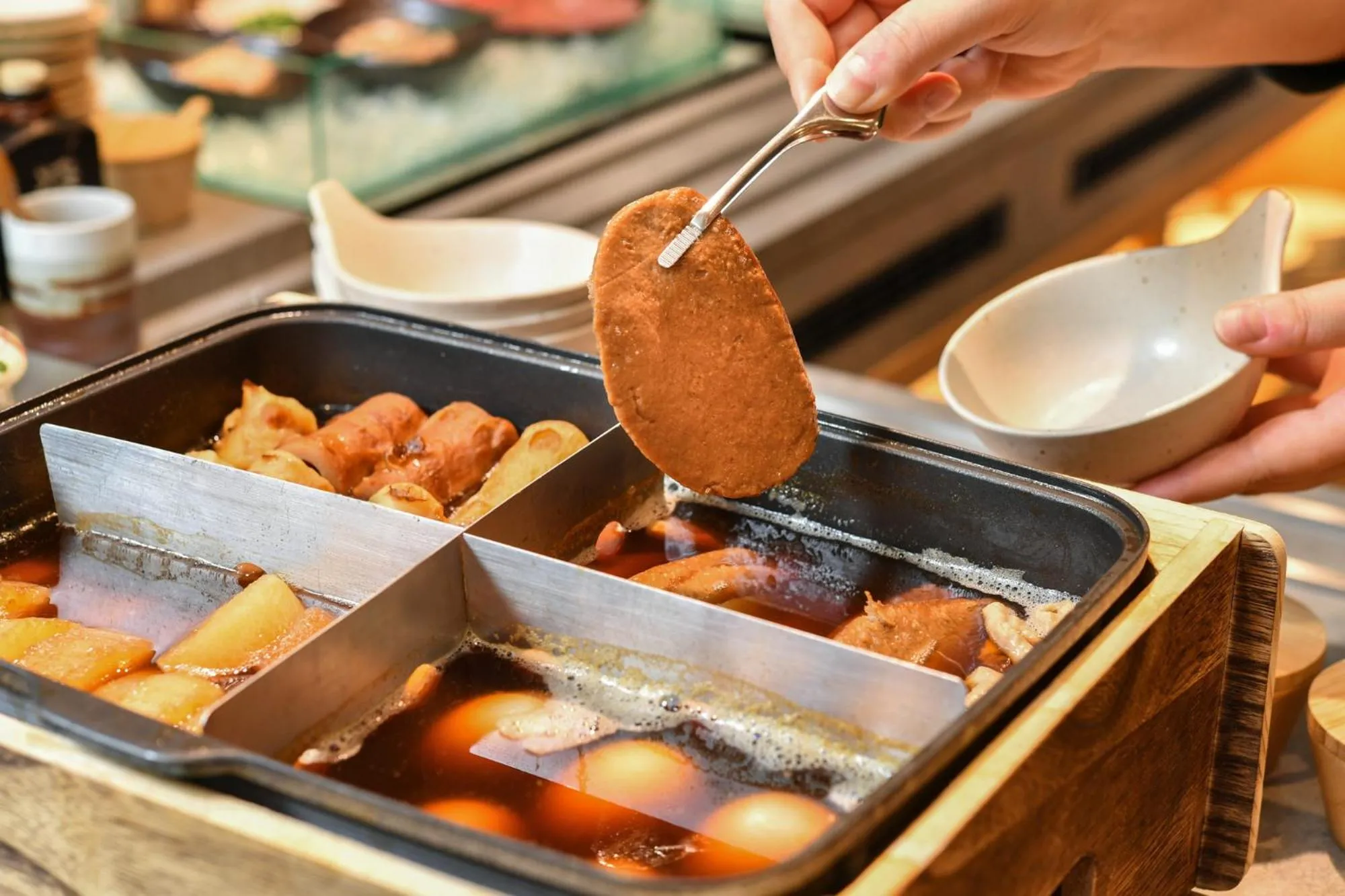 Buffet breakfast in Sanco Inn Shizuoka Kitaguchi