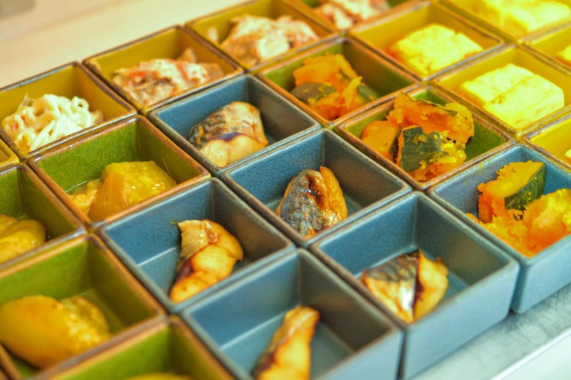 Buffet breakfast in Sanco Inn Shizuoka Kitaguchi