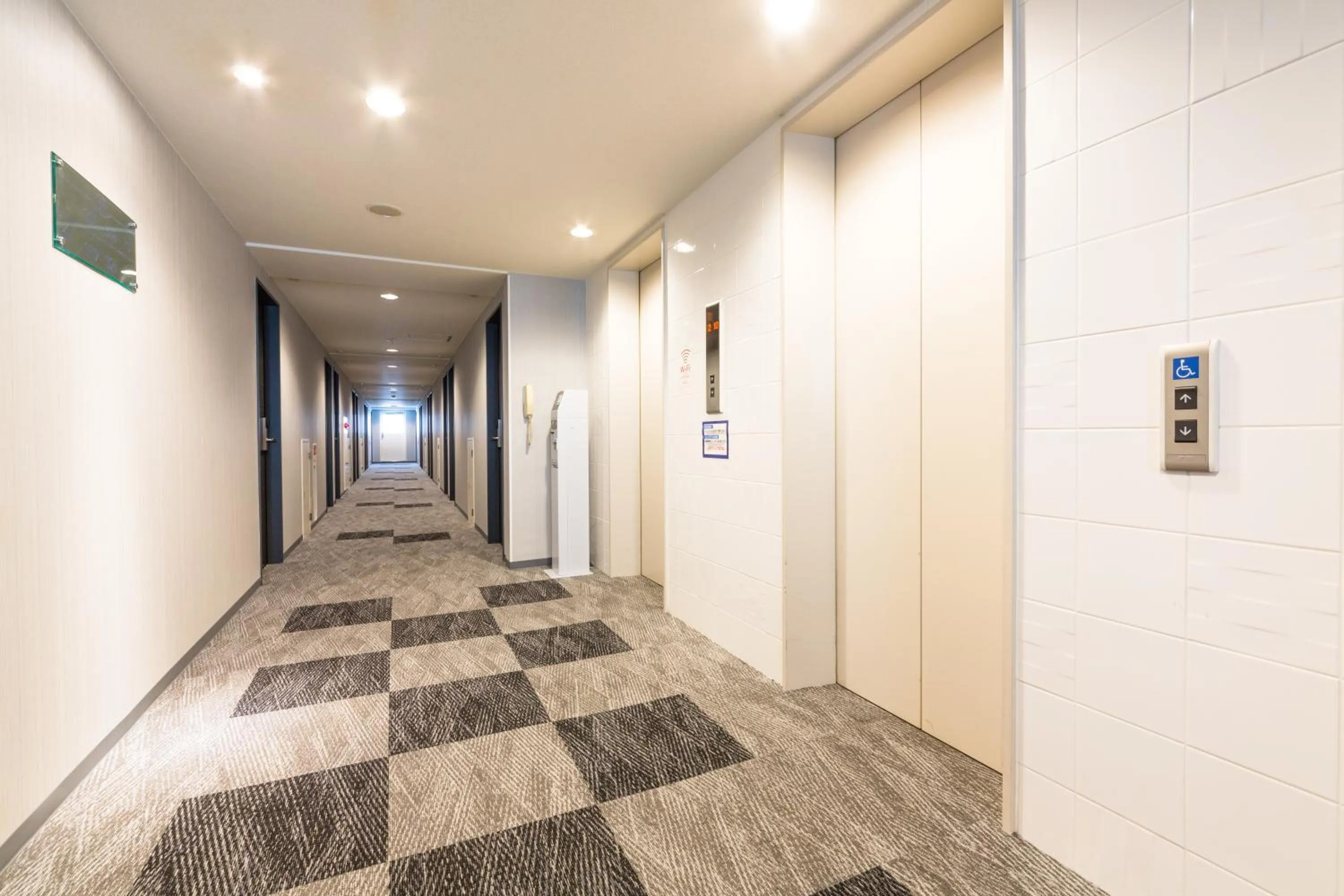 elevator in Sanco Inn Shizuoka Kitaguchi