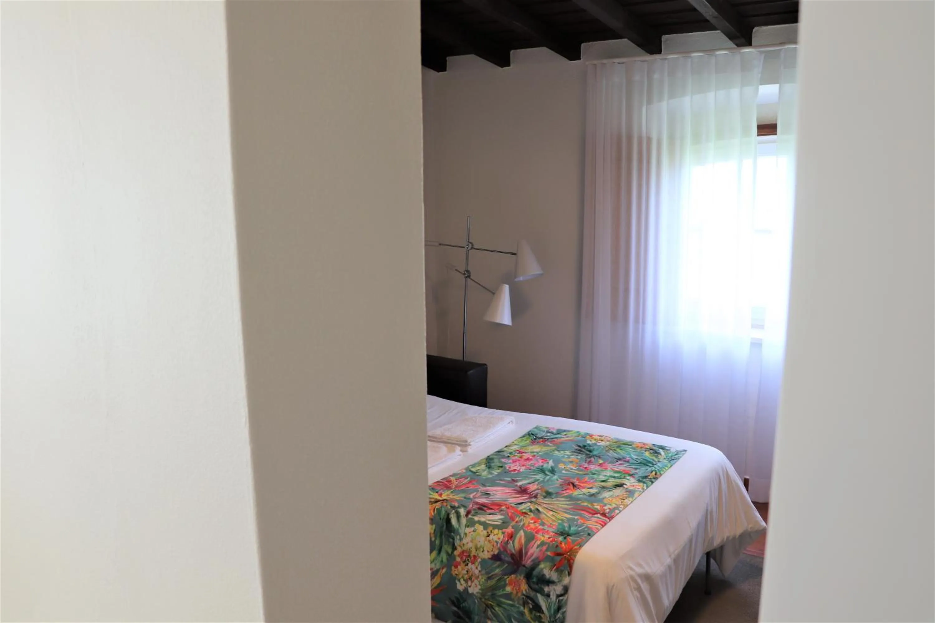 View (from property/room), Bed in Casa Da Padeira - Turismo Rural