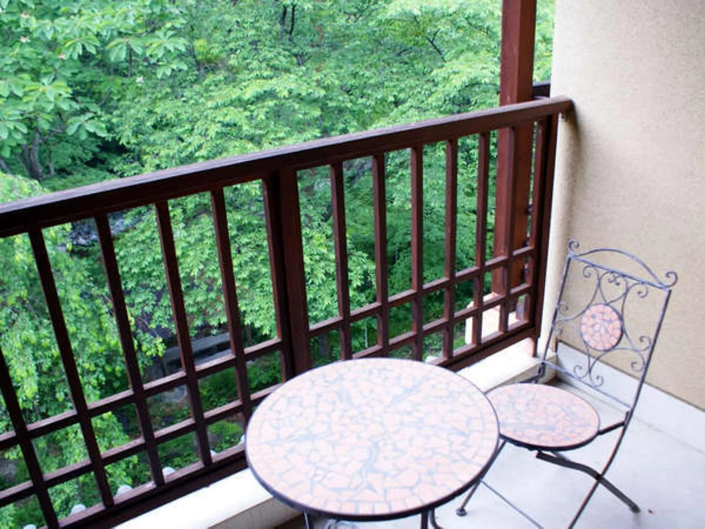 Balcony/Terrace in Kinseikan Seseragi