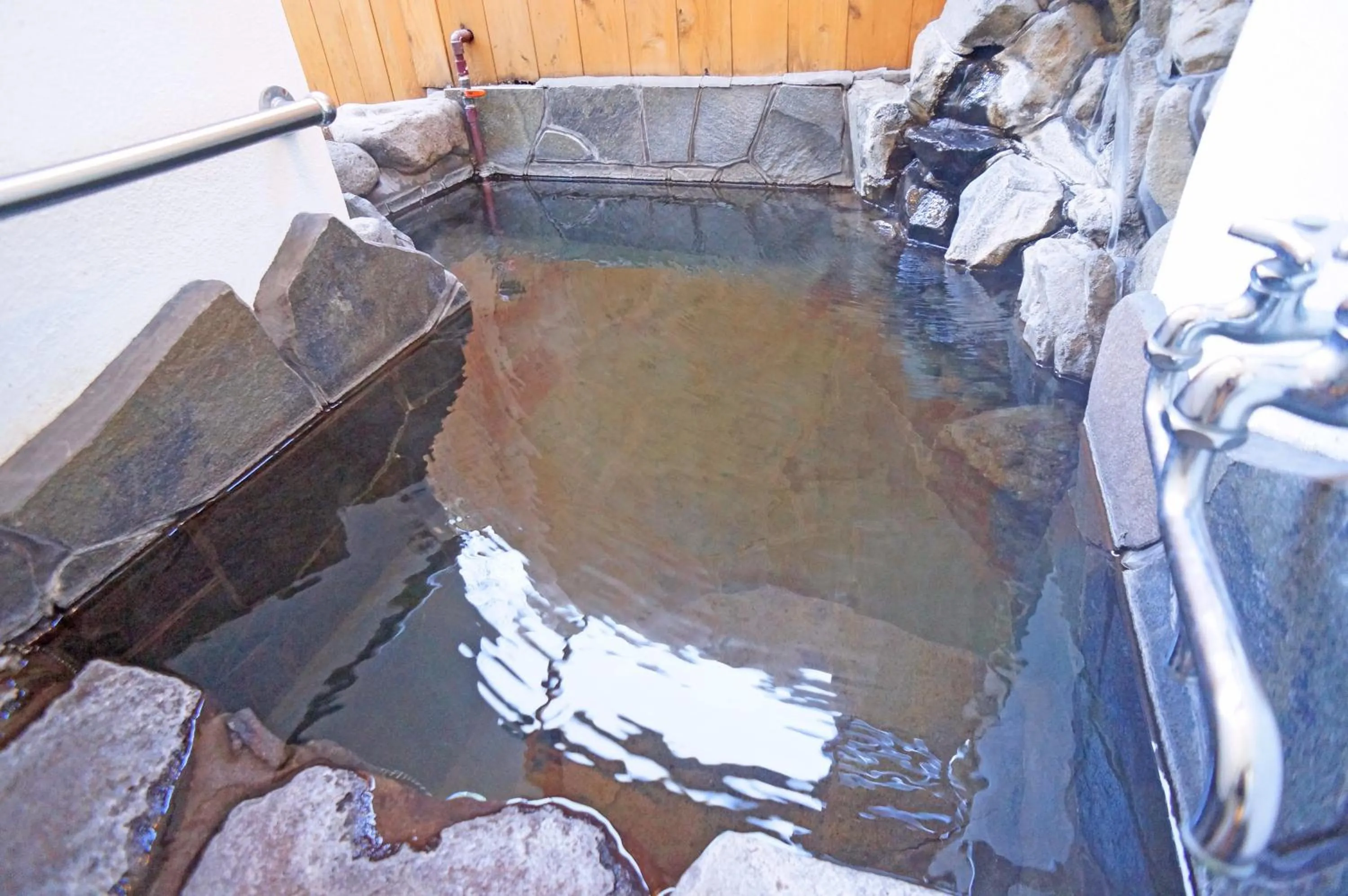 Hot Spring Bath in Yufu Ryochiku
