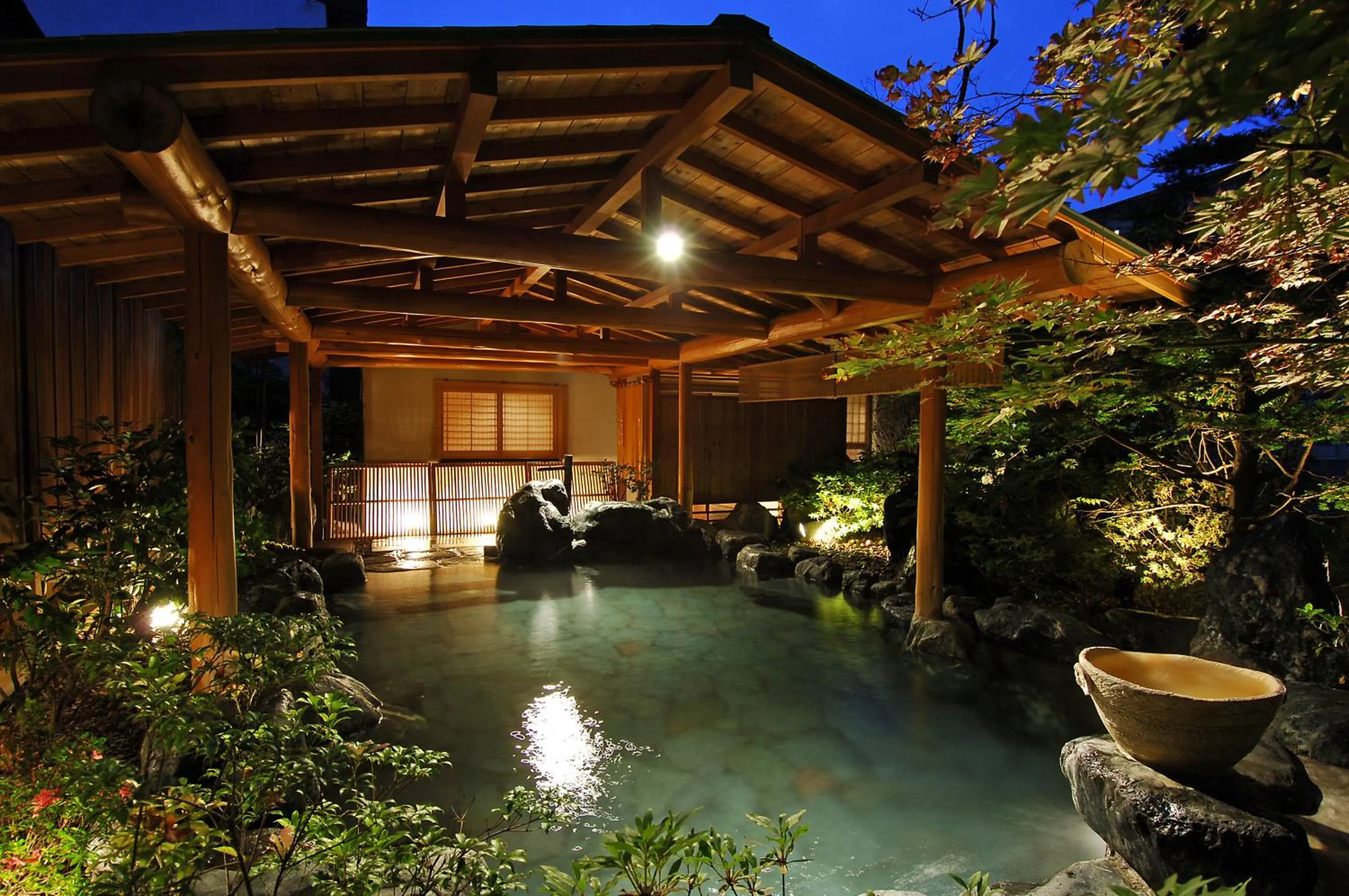 Hot Spring Bath in Tatsumikan