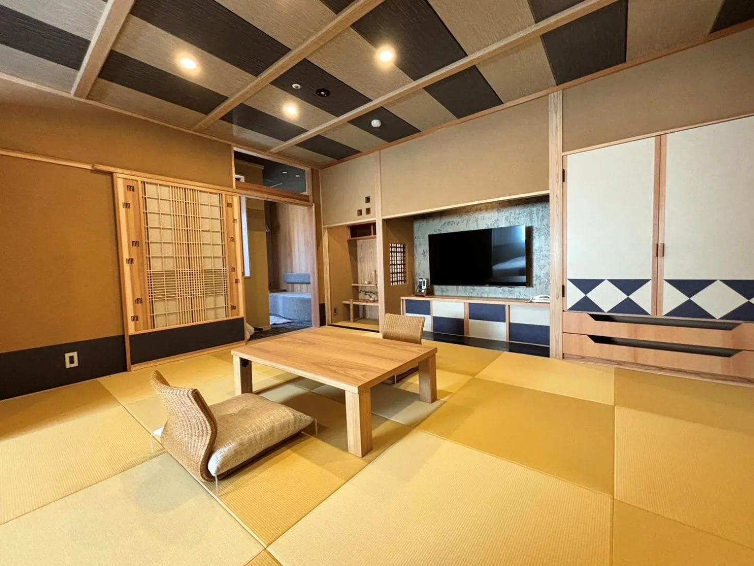 Living room in Tatsumikan