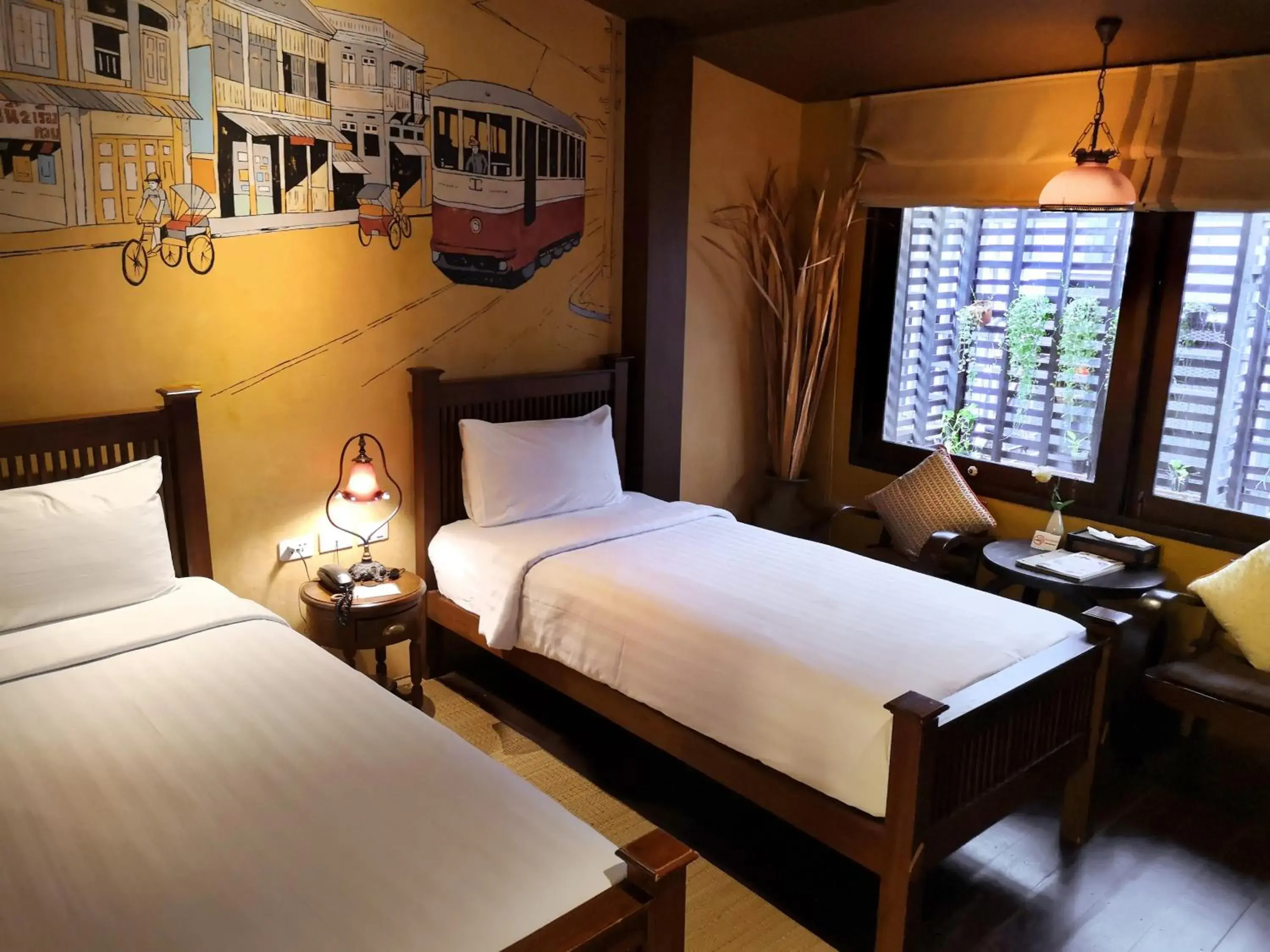 Twin Room in Old Capital Bike Inn - SHA Certified Twin Room in Old Capital Bike Inn - SHA Certified