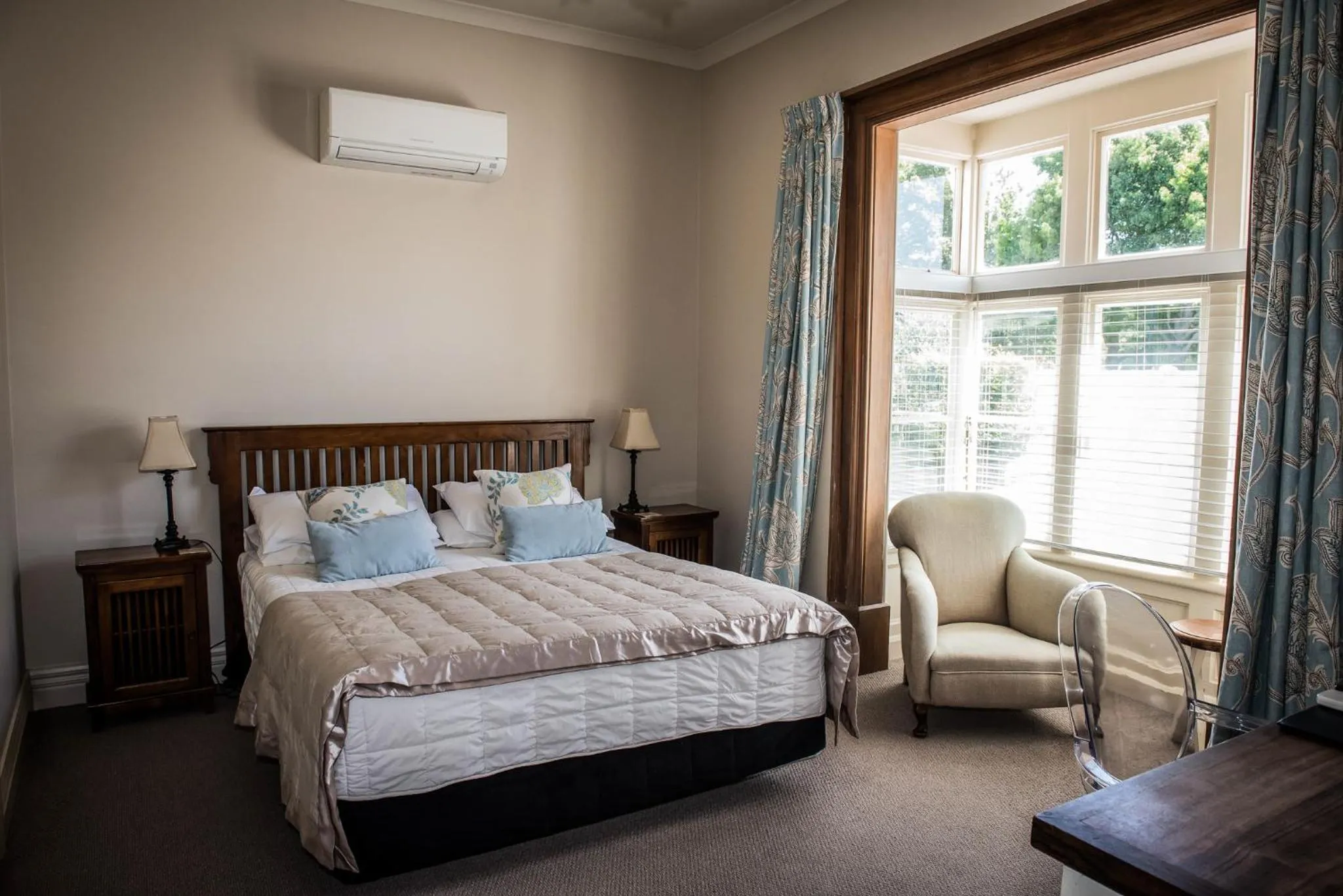 Bed in The Grange B&B