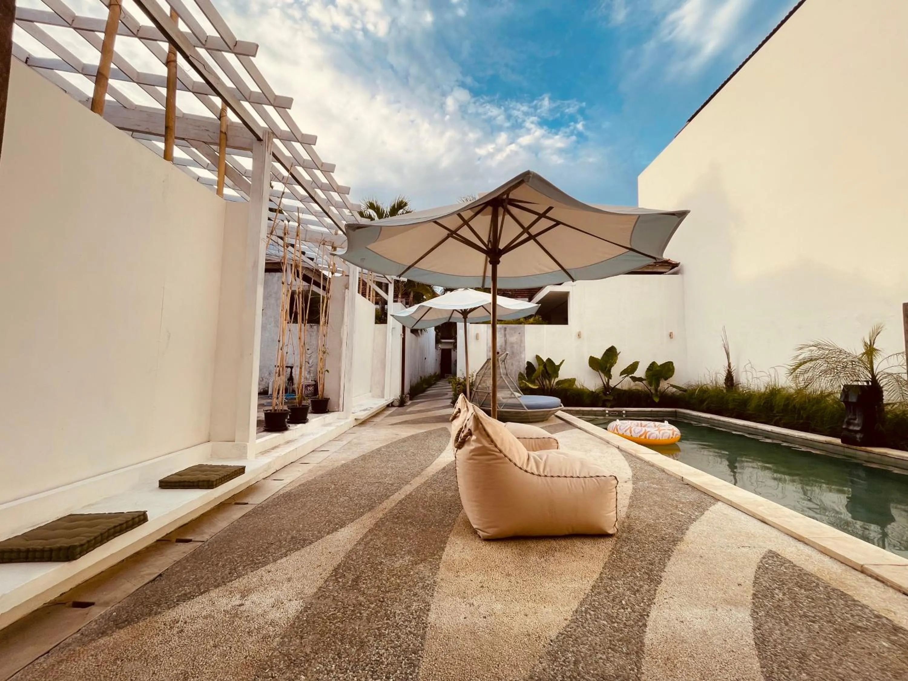 Seating area in La Belle Villa