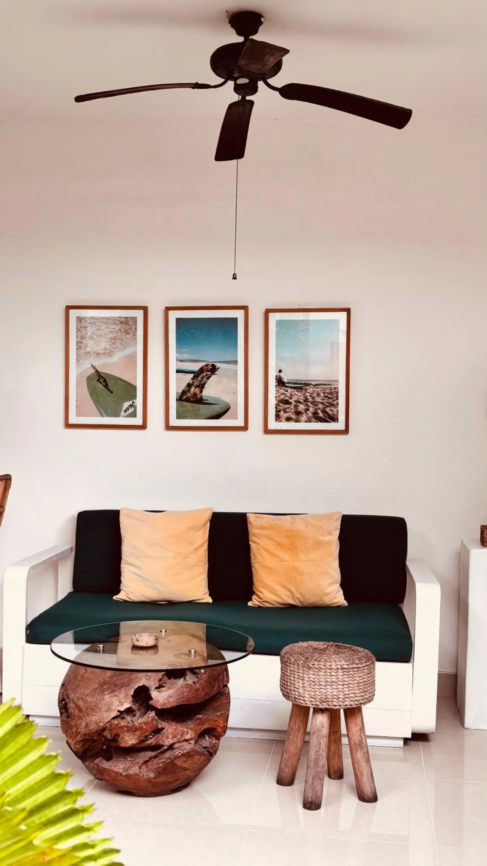 Living room in La Belle Villa