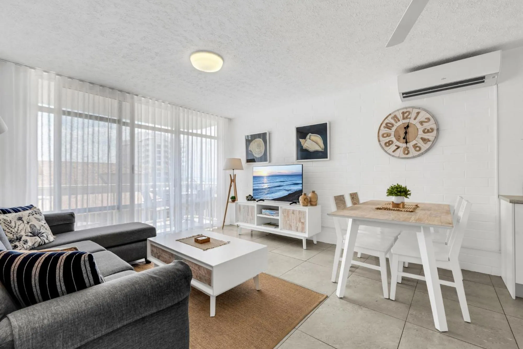 Two-Bedroom Apartment with Ocean View in Surf Dance Apartments