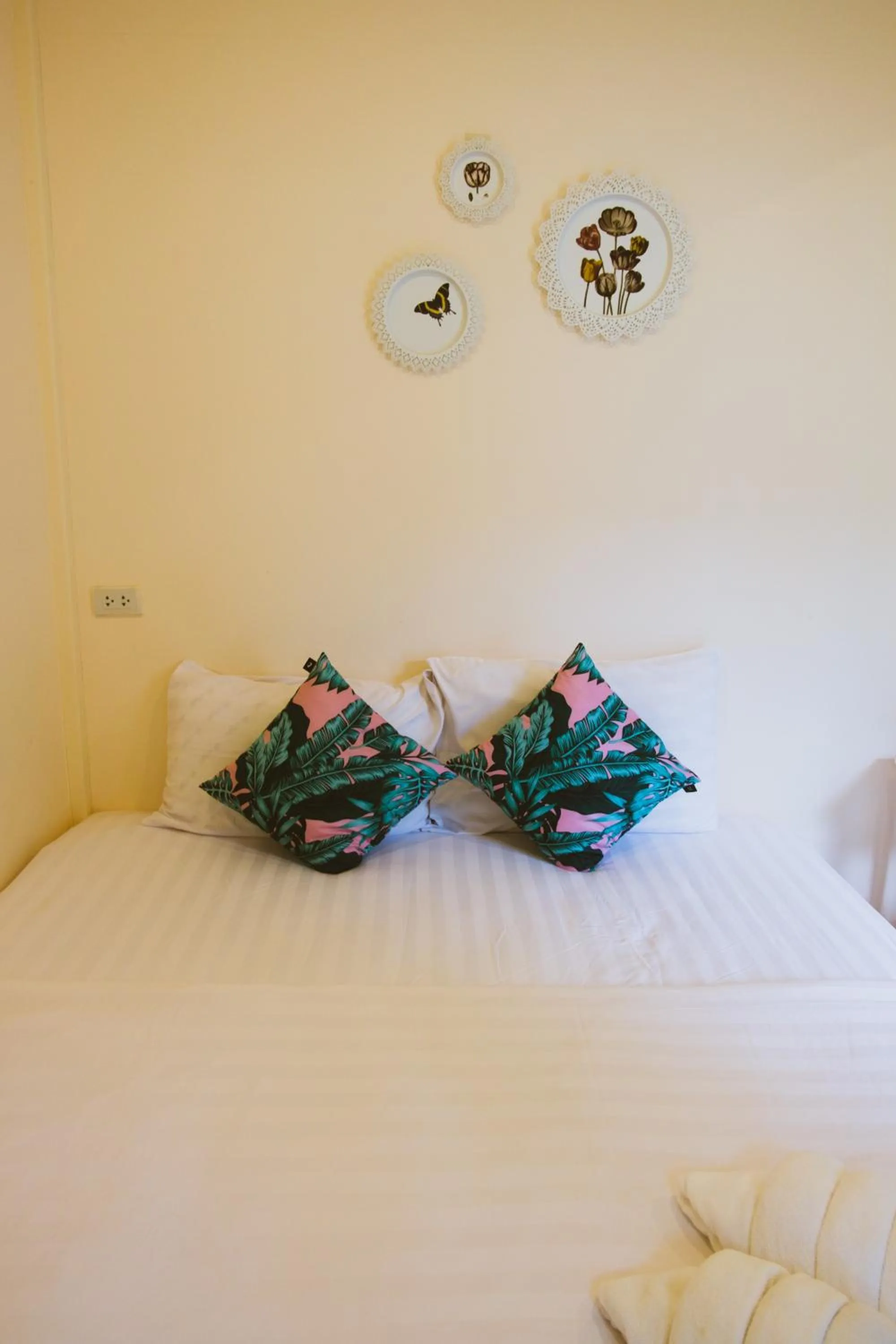 Bed in Akantuka Homestay