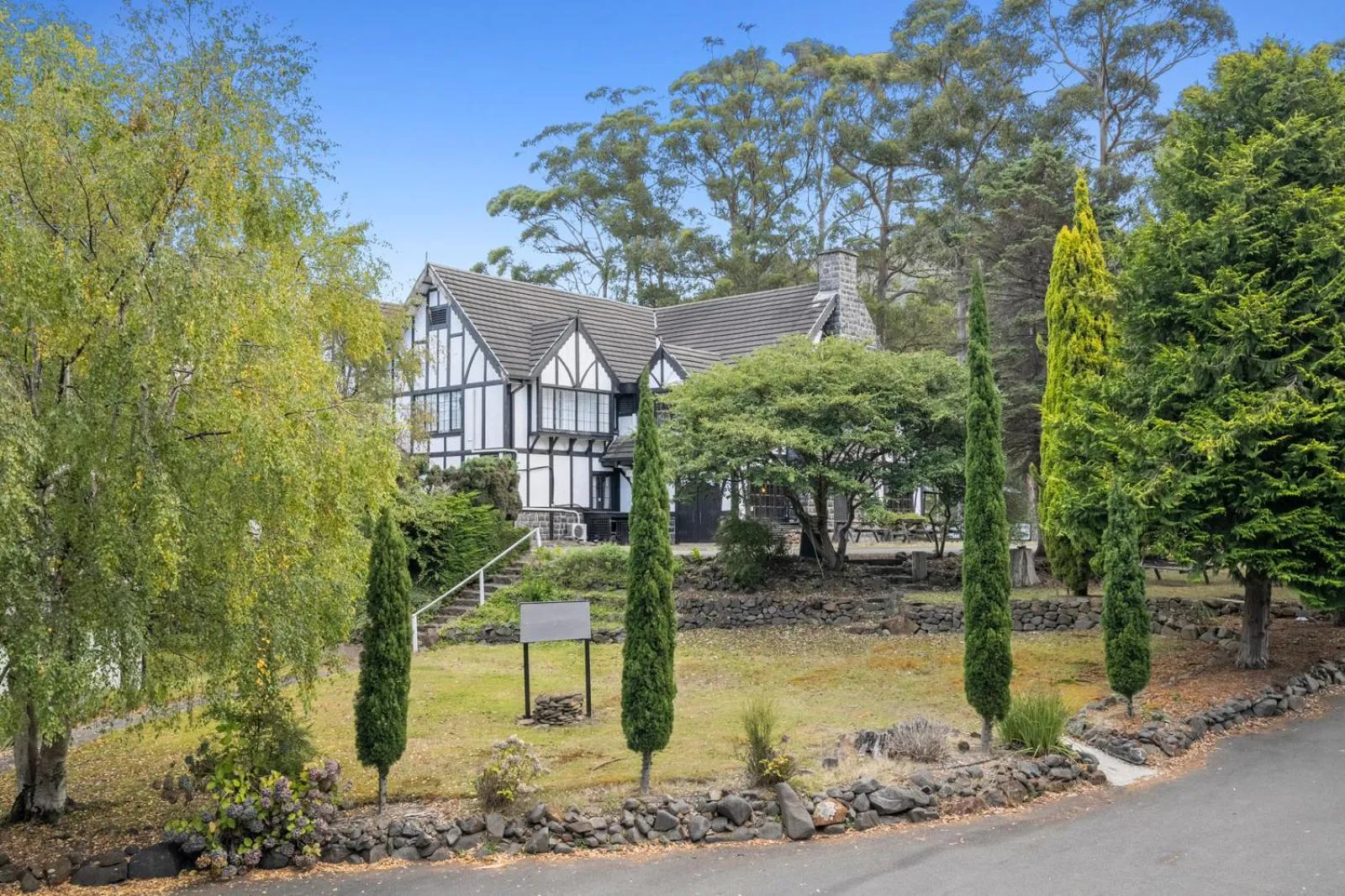 Property building in The Fox and Hounds Historic Hotel