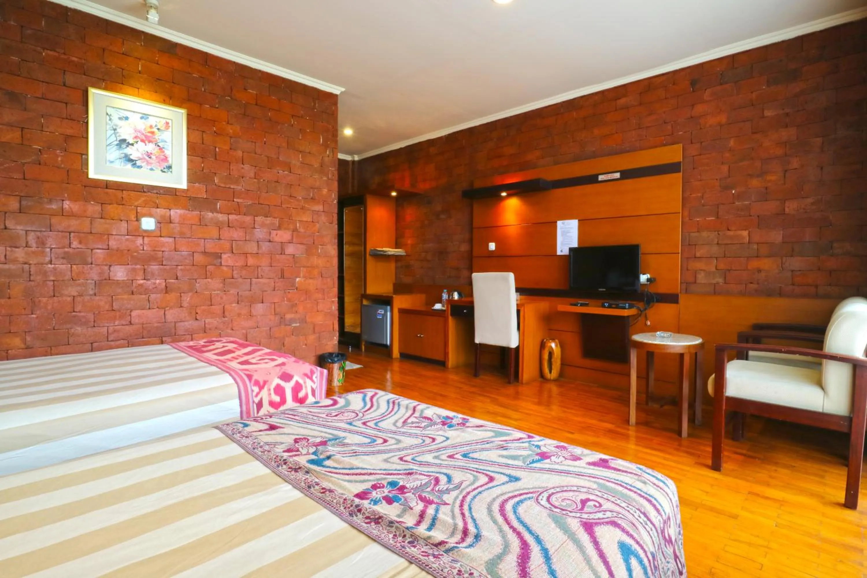 Bed in Villa Gardenia Bandung