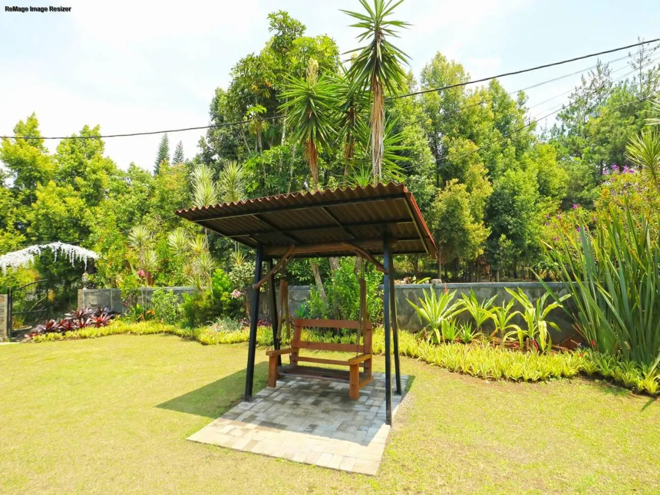 Natural landscape in Villa Gardenia Bandung
