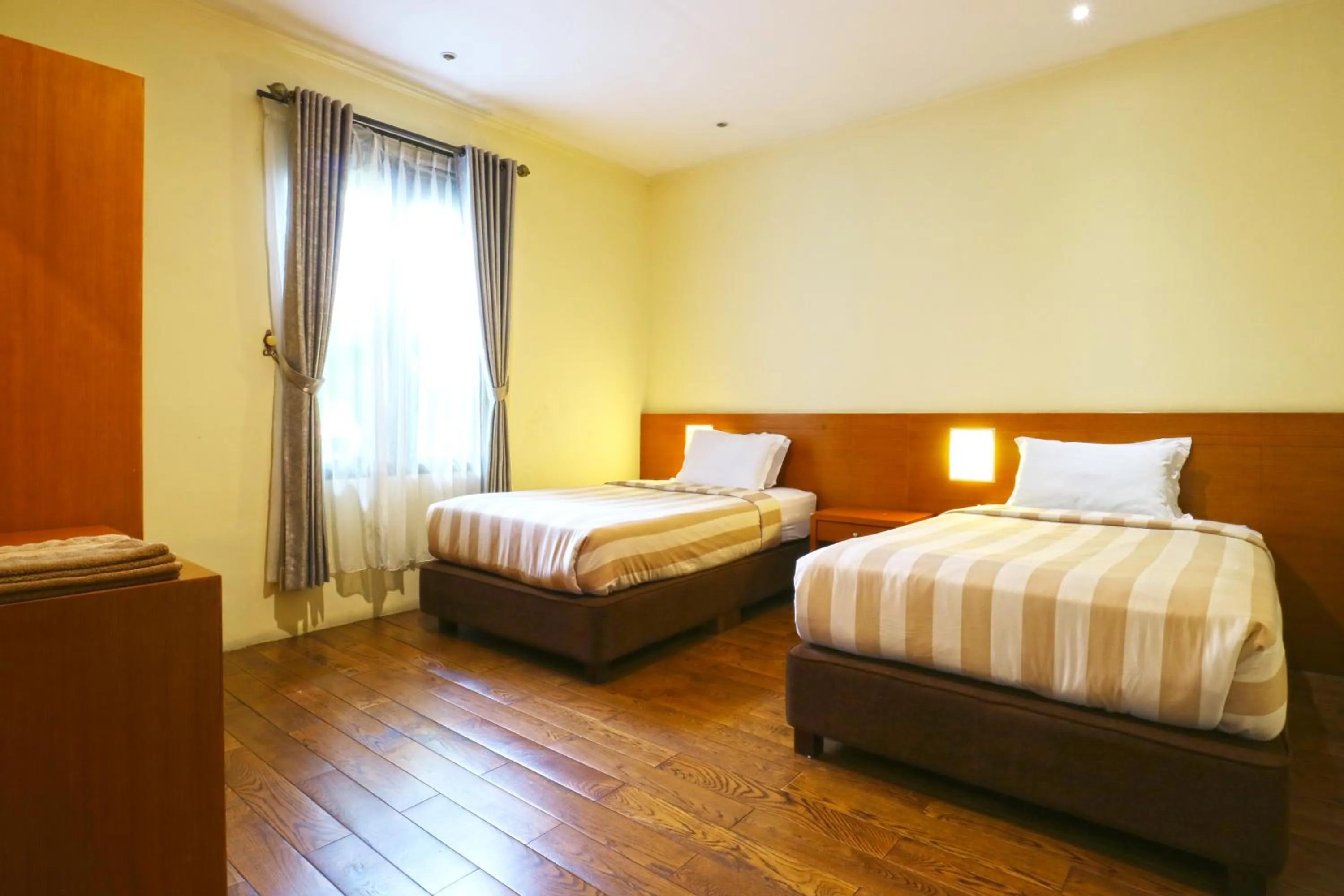 Bed in Villa Gardenia Bandung