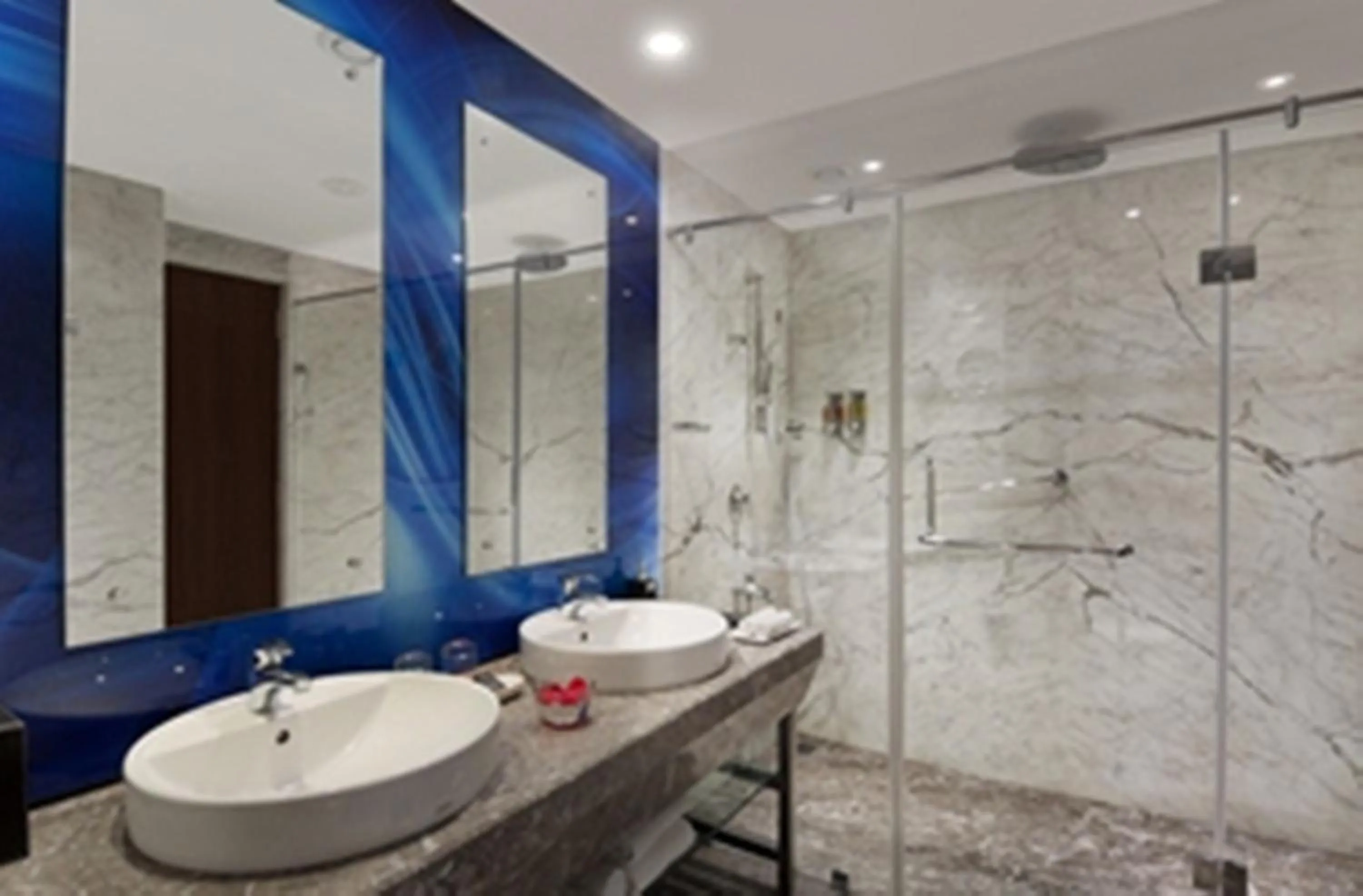 Bathroom in The Elanza Hotel, Bangalore