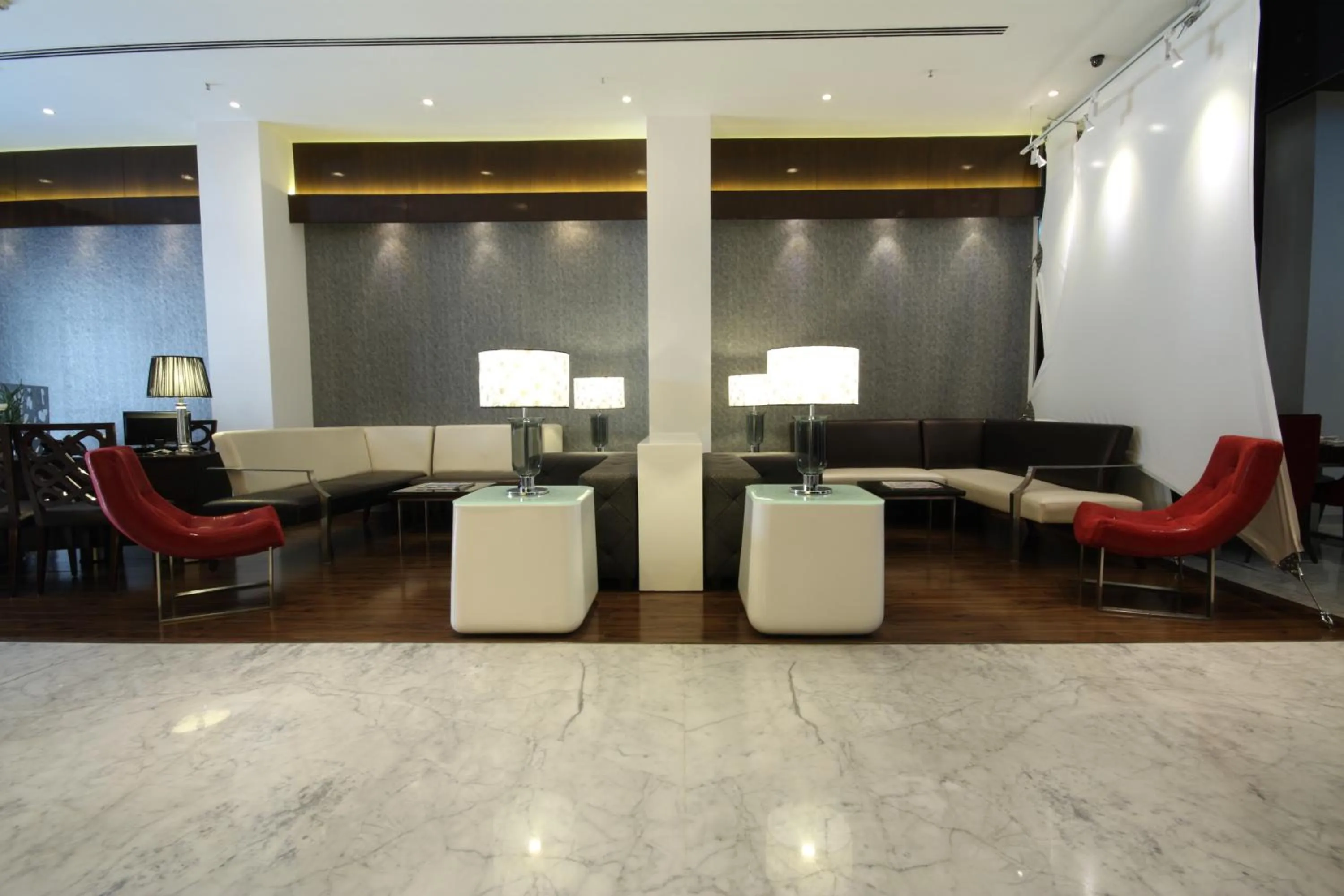 Lobby or reception in The Elanza Hotel, Bangalore