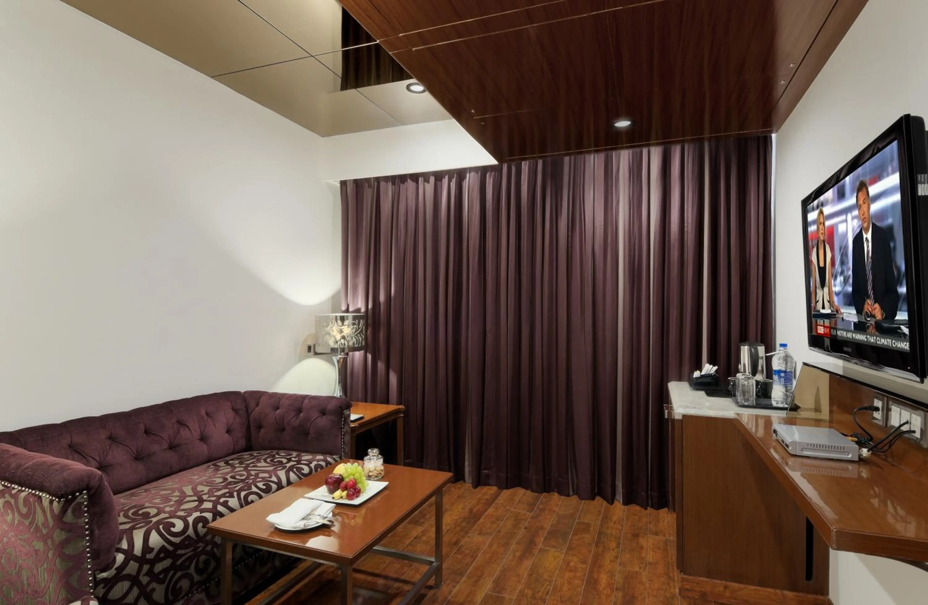 Living room in The Elanza Hotel, Bangalore