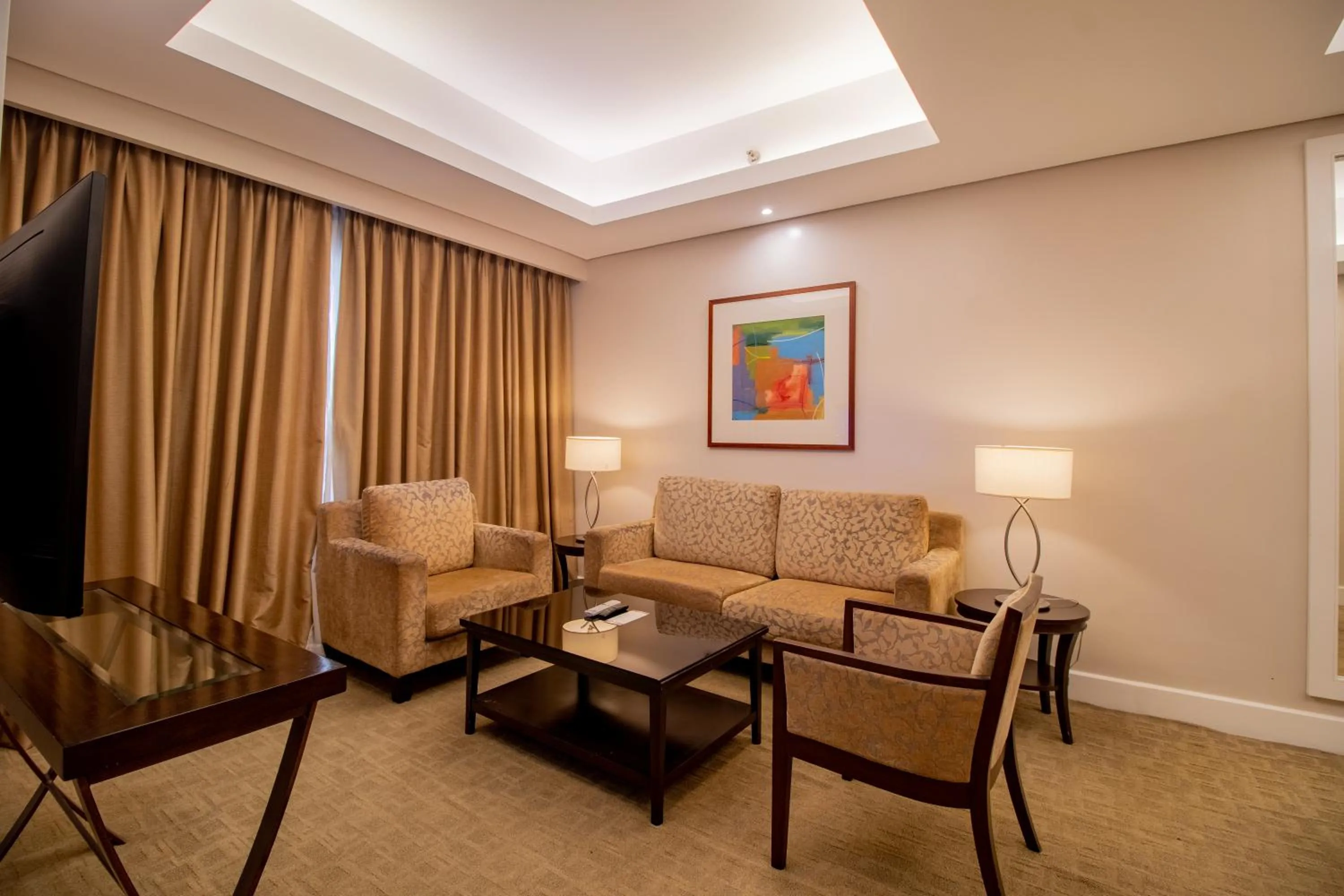 Living room in Harolds Hotel Cebu