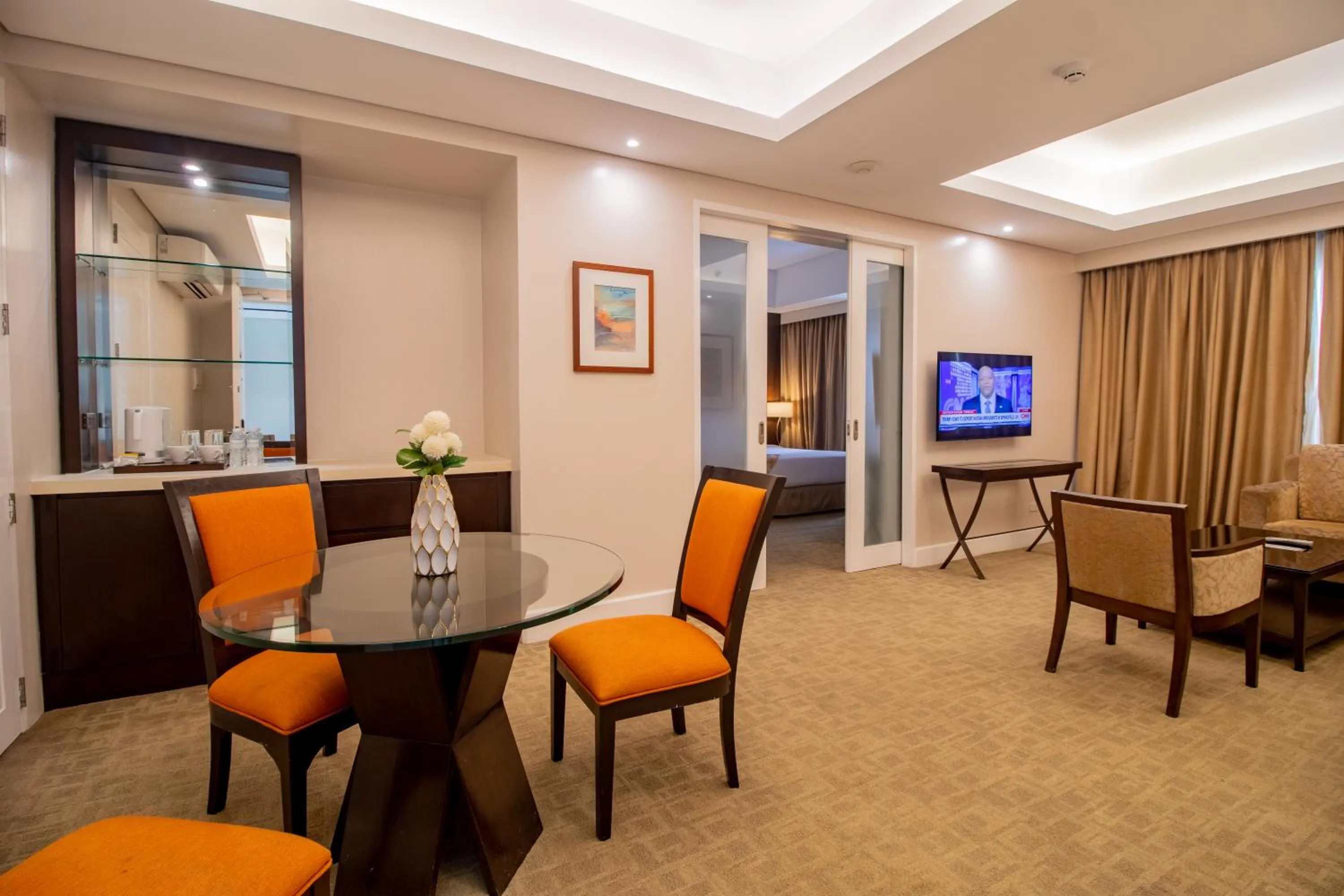 Living room in Harolds Hotel Cebu