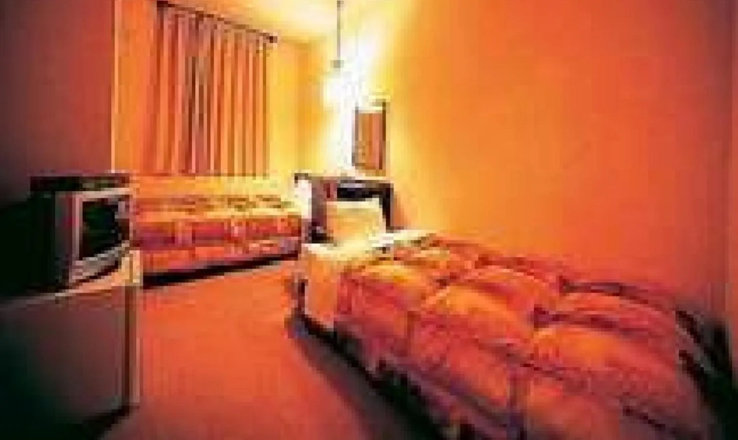 Bed in Green Hotel Shimonoseki