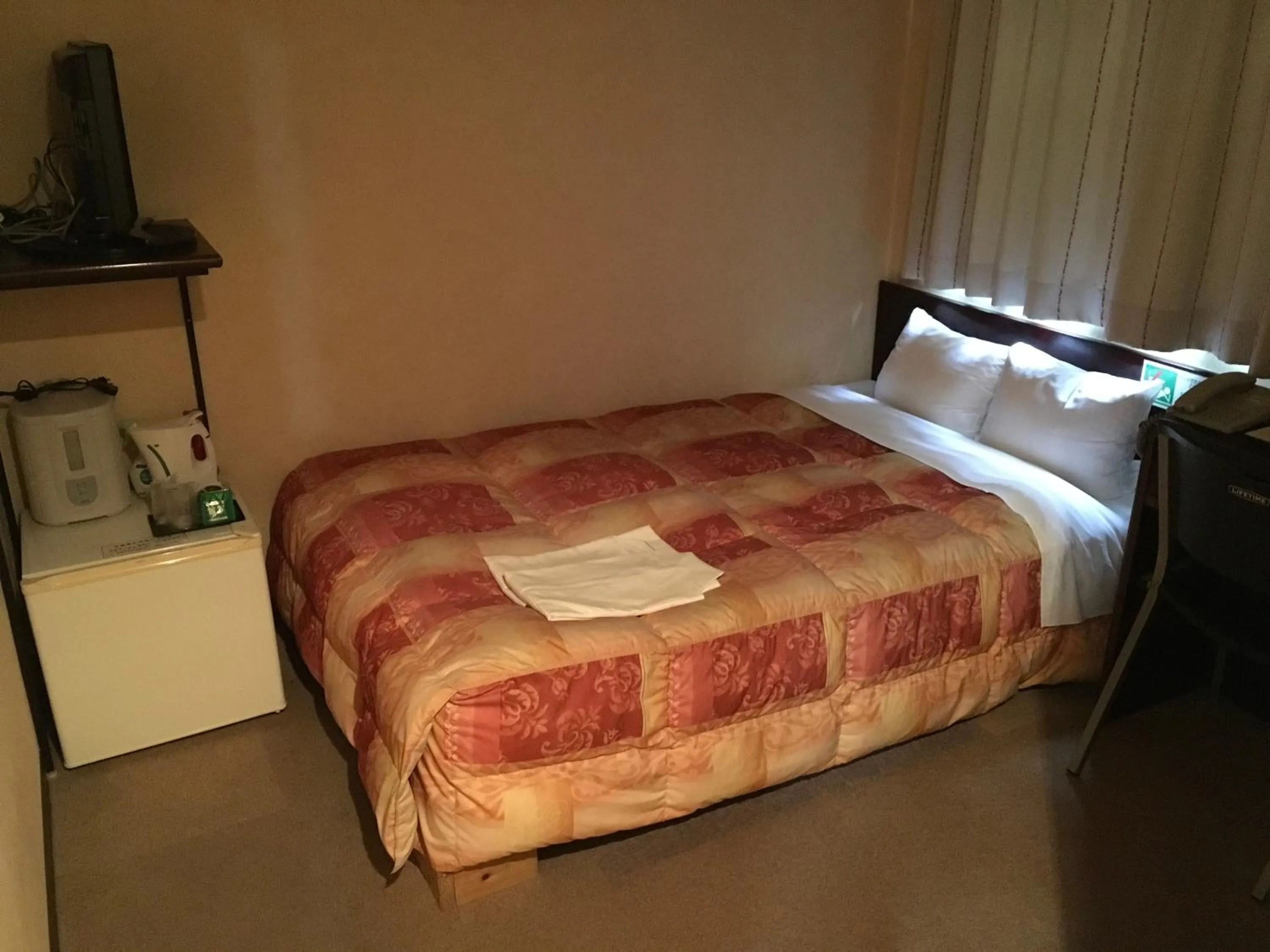 Bed in Green Hotel Shimonoseki